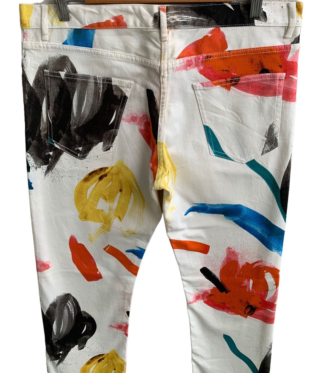Paul Smith Vintage Paul Smith Japan Printed Design Jeans Size US 34 / EU 50 - 6 Thumbnail