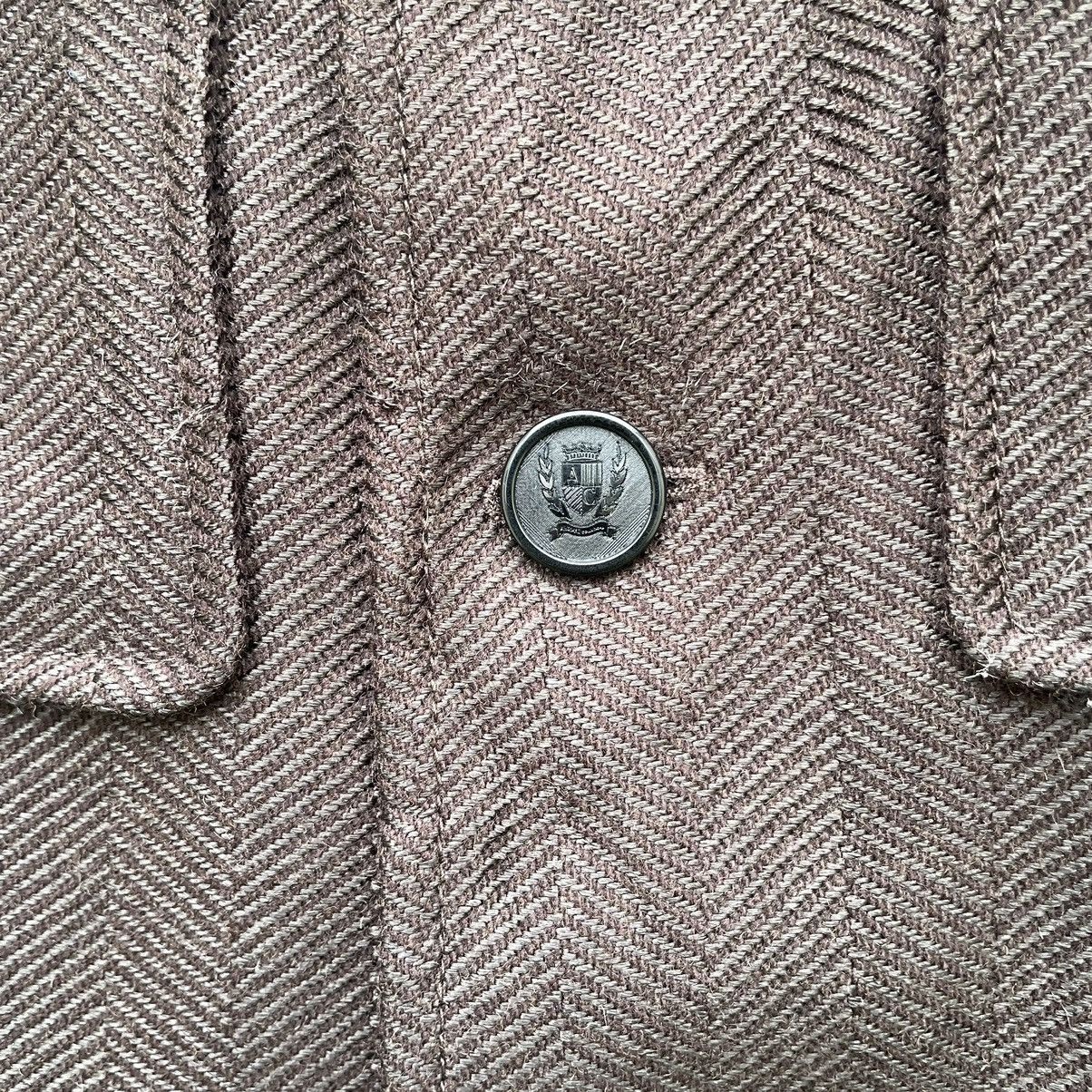 Armani 💥 ARMANI COLLEZIONI FUR BUTTON JACKET Size US L / EU 52-54 / 3 - 8 Thumbnail