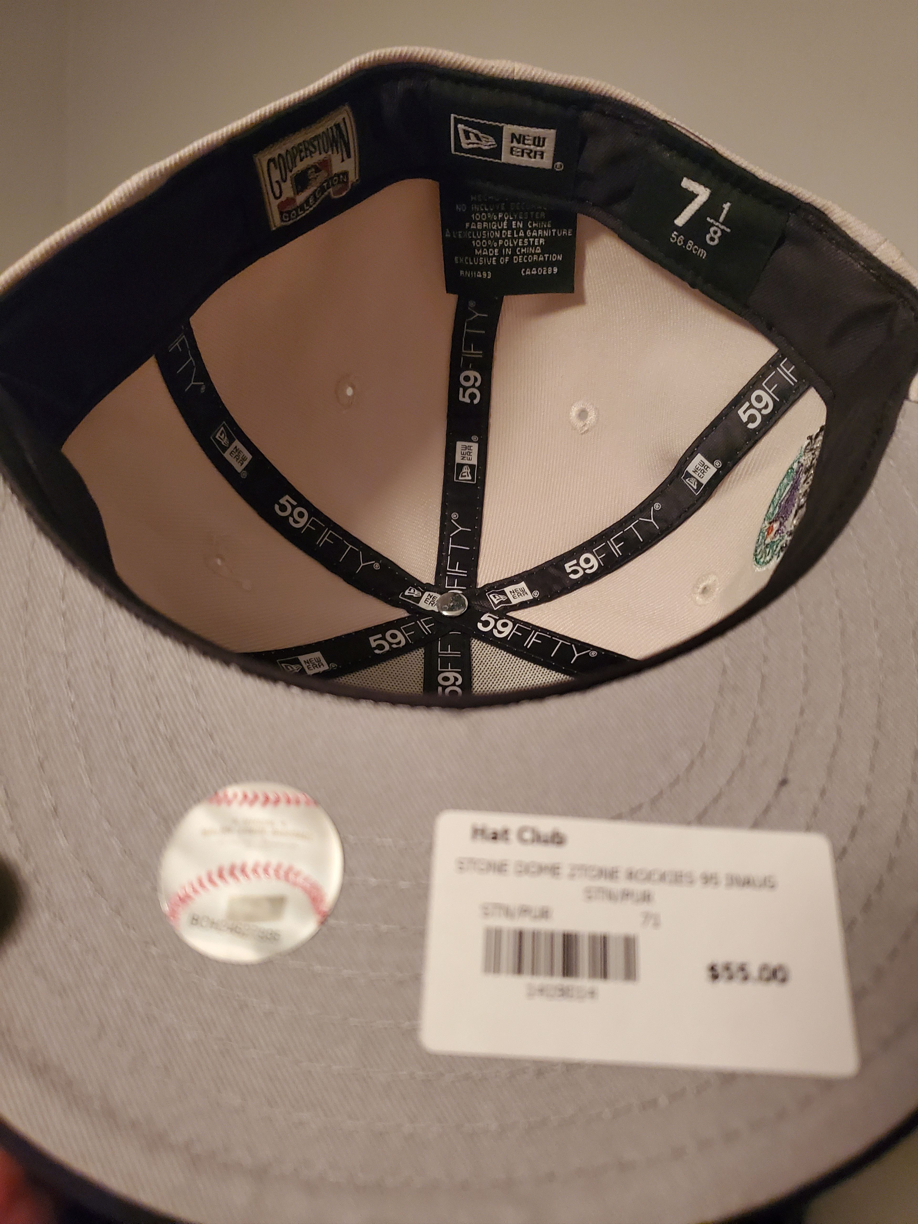 New Era Colorado Rockies Hat Club Size ONE SIZE - 5 Thumbnail