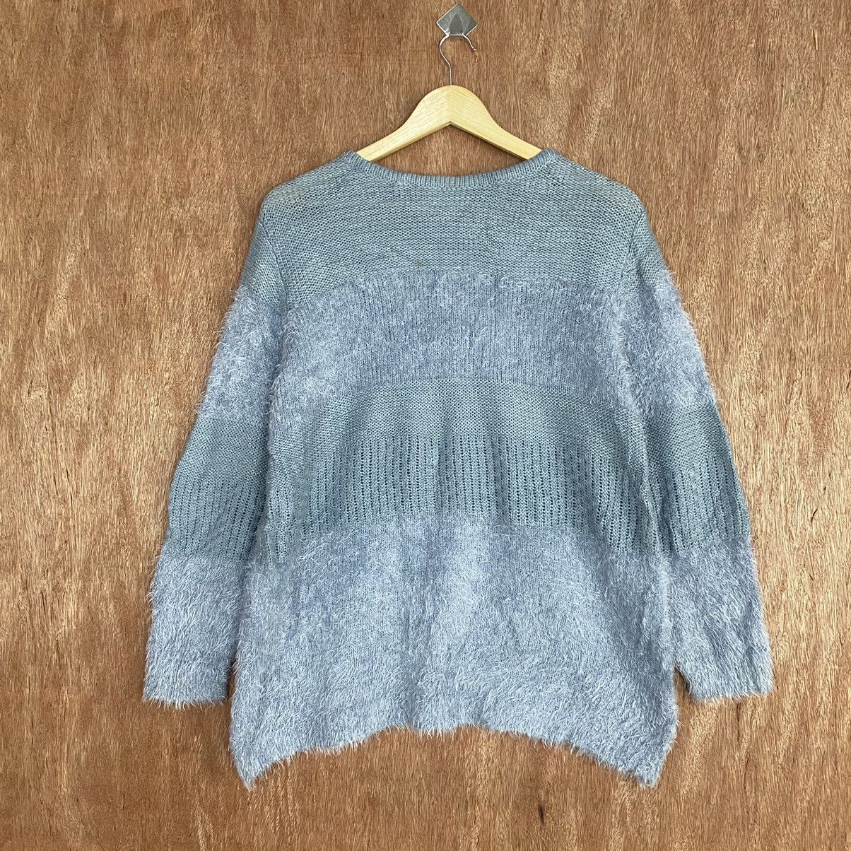 Homespun Knitwear × Japanese Brand Japan Light Purple Mohair Knitwear Size US L / EU 52-54 / 3 - 3 Thumbnail