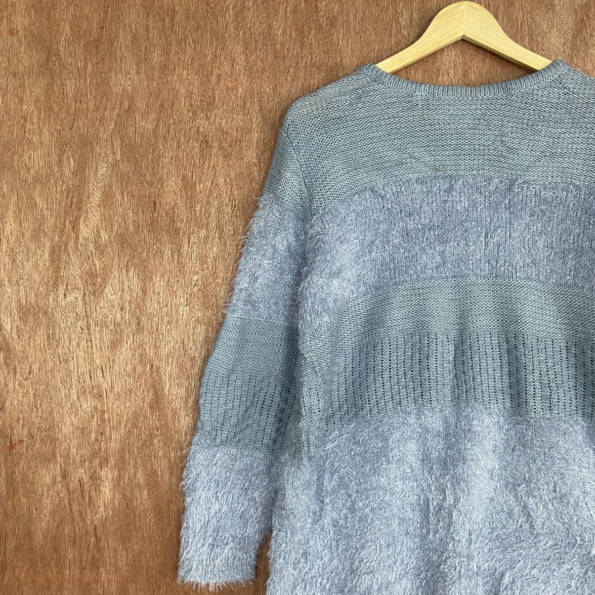 Homespun Knitwear × Japanese Brand Japan Light Purple Mohair Knitwear Size US L / EU 52-54 / 3 - 7 Thumbnail