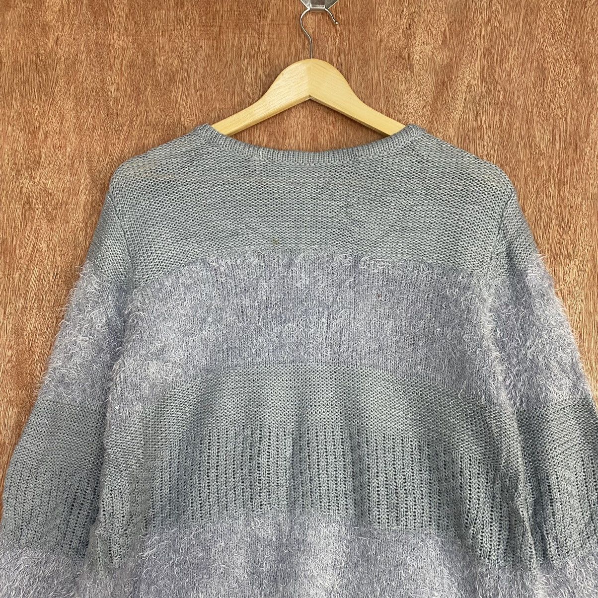 Homespun Knitwear × Japanese Brand Japan Light Purple Mohair Knitwear Size US L / EU 52-54 / 3 - 9 Thumbnail