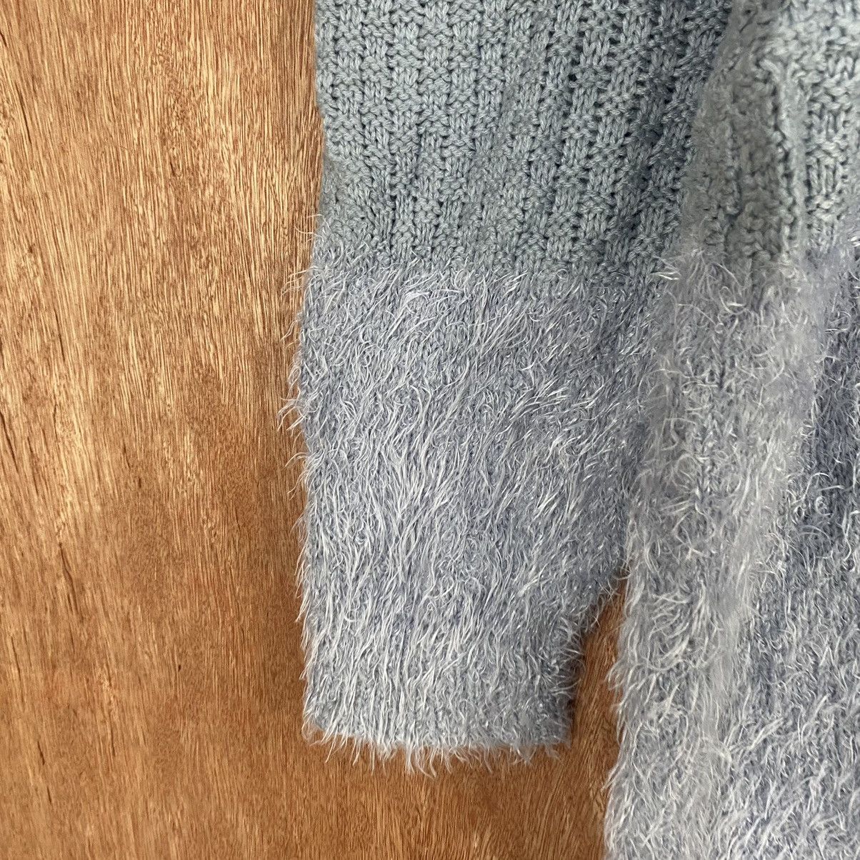 Homespun Knitwear × Japanese Brand Japan Light Purple Mohair Knitwear Size US L / EU 52-54 / 3 - 6 Thumbnail