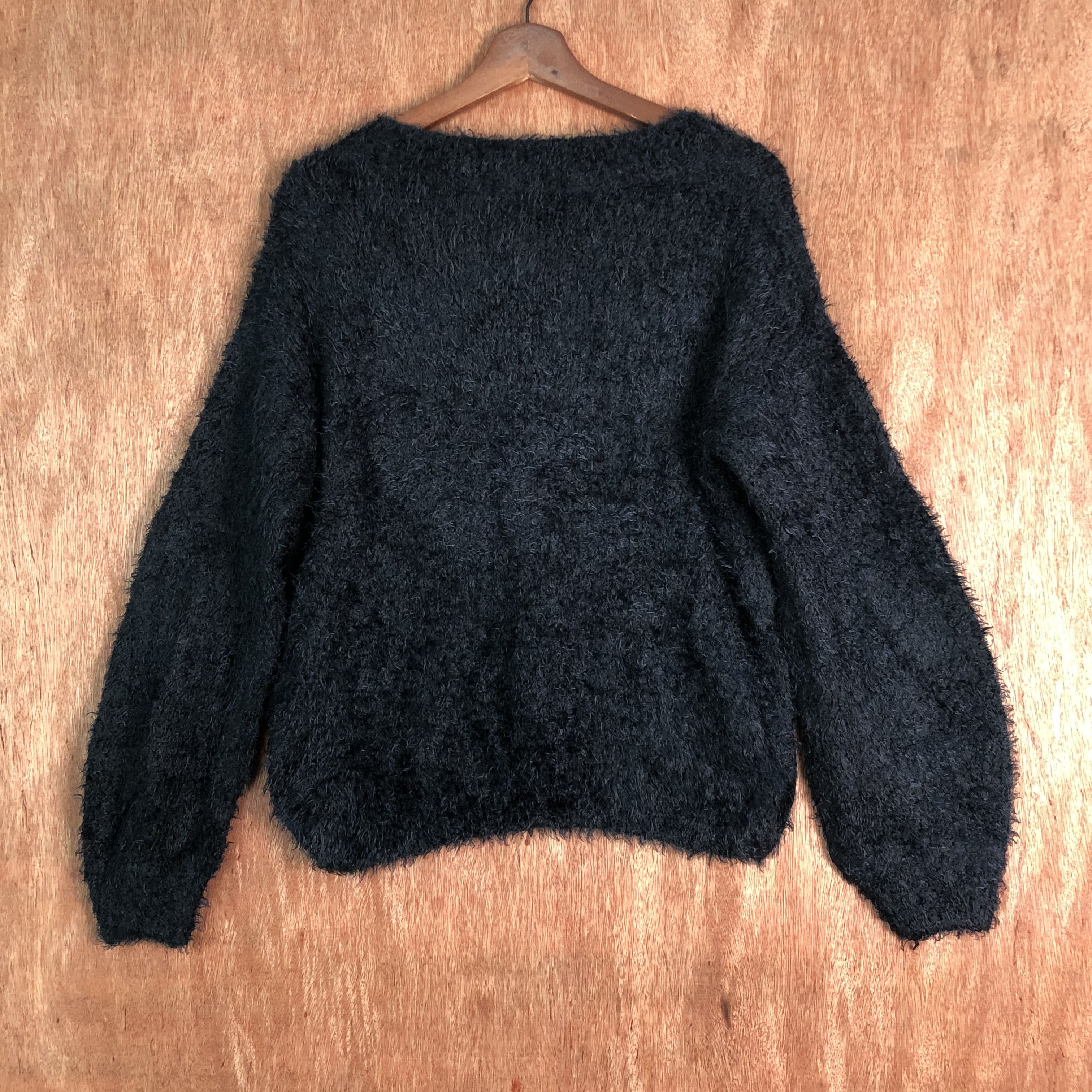Homespun Knitwear Lepsim Dark Blue Mohair Knitwear Size US M / EU 48-50 / 2 - 9 Thumbnail