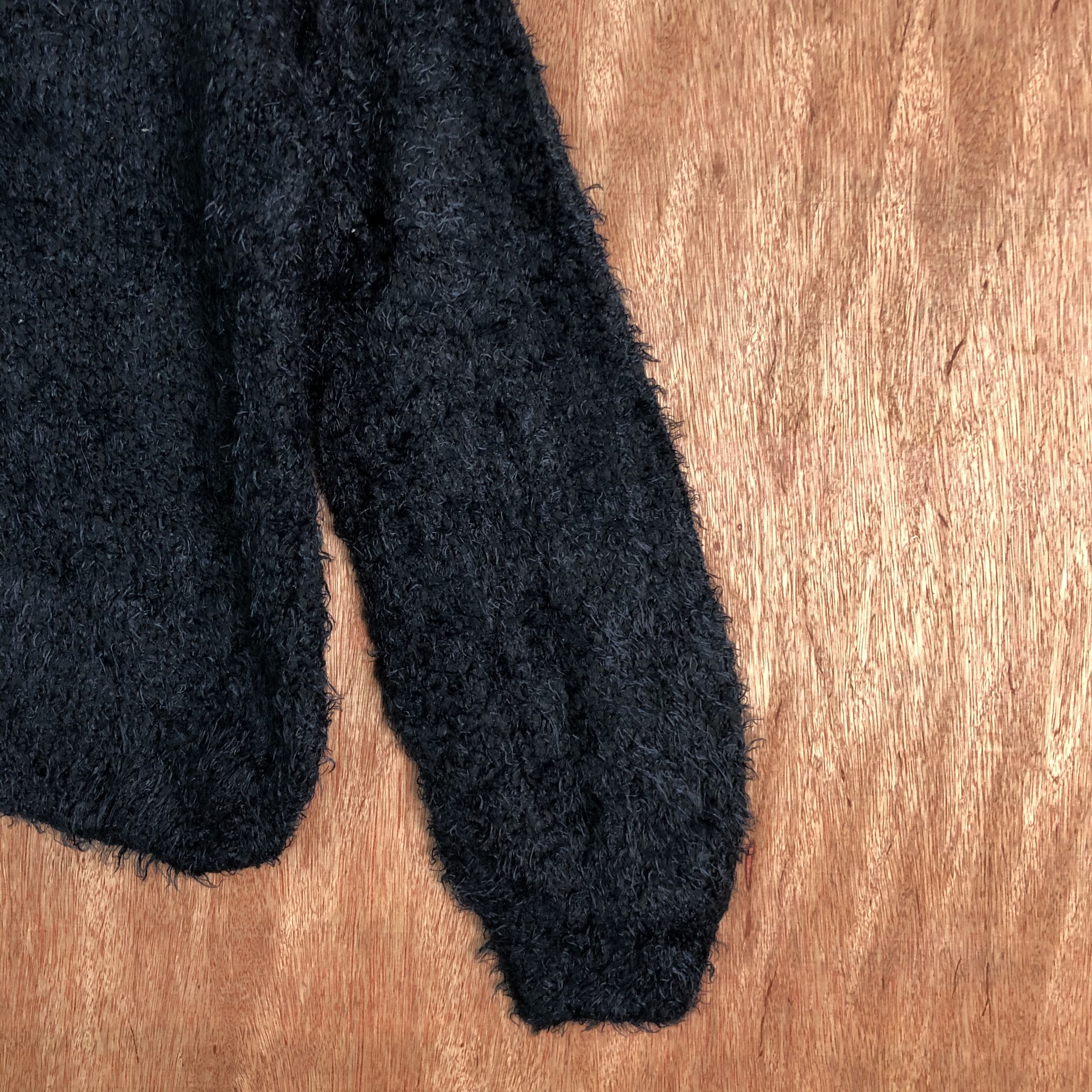 Homespun Knitwear Lepsim Dark Blue Mohair Knitwear Size US M / EU 48-50 / 2 - 3 Thumbnail