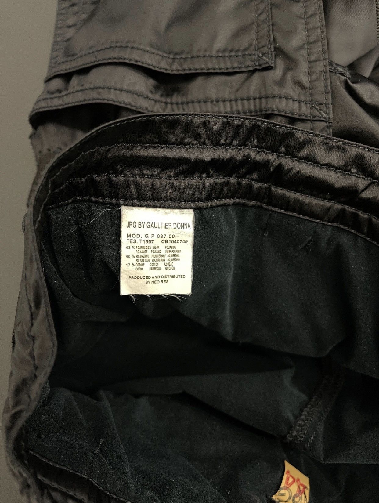 Jean Paul Gaultier JPG Jean Paul Gaultier AW03 Parachute Cargo Bondage Jacket Size US S / EU 44-46 / 1 - 7 Thumbnail