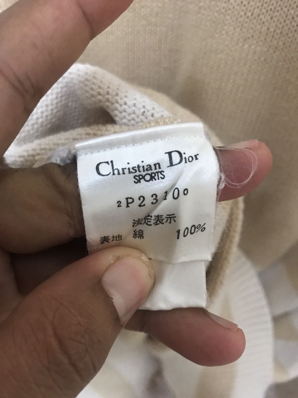 Christian Dior Monsieur KNITWEAR CHRISTIAN DIOR SIZE LIKE M, GOOD CONDITION RARE Size US L / EU 52-54 / 3 - 4 Thumbnail