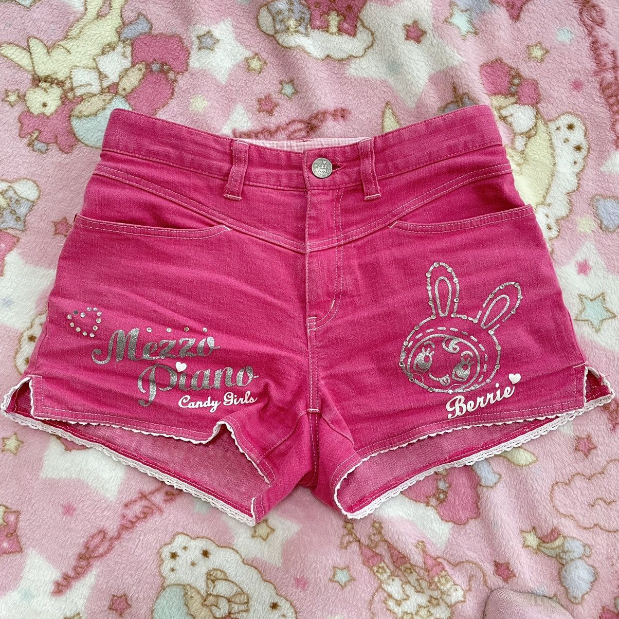 Japanese Brand Mezzo piano pink shorts. Size 24" / US 00 / IT 34 - 1 Thumbnail