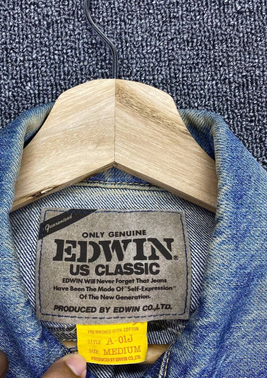 Edwin Vintage Edwin US Classic Truckers Denim Jacket Size US M / EU 48-50 / 2 - 6 Thumbnail