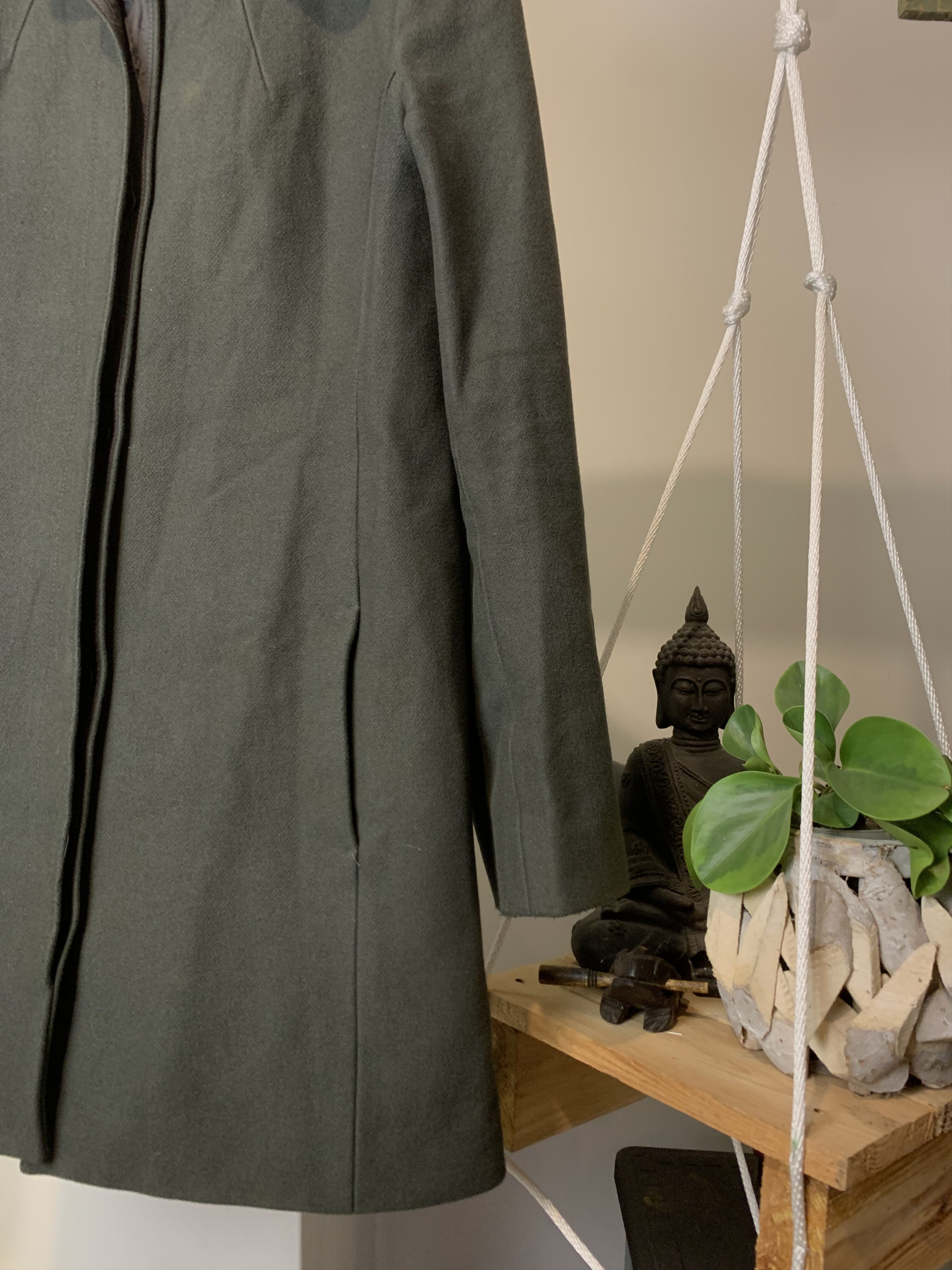 Patrizia Pepe Lana Wool Coat Made In Italy.