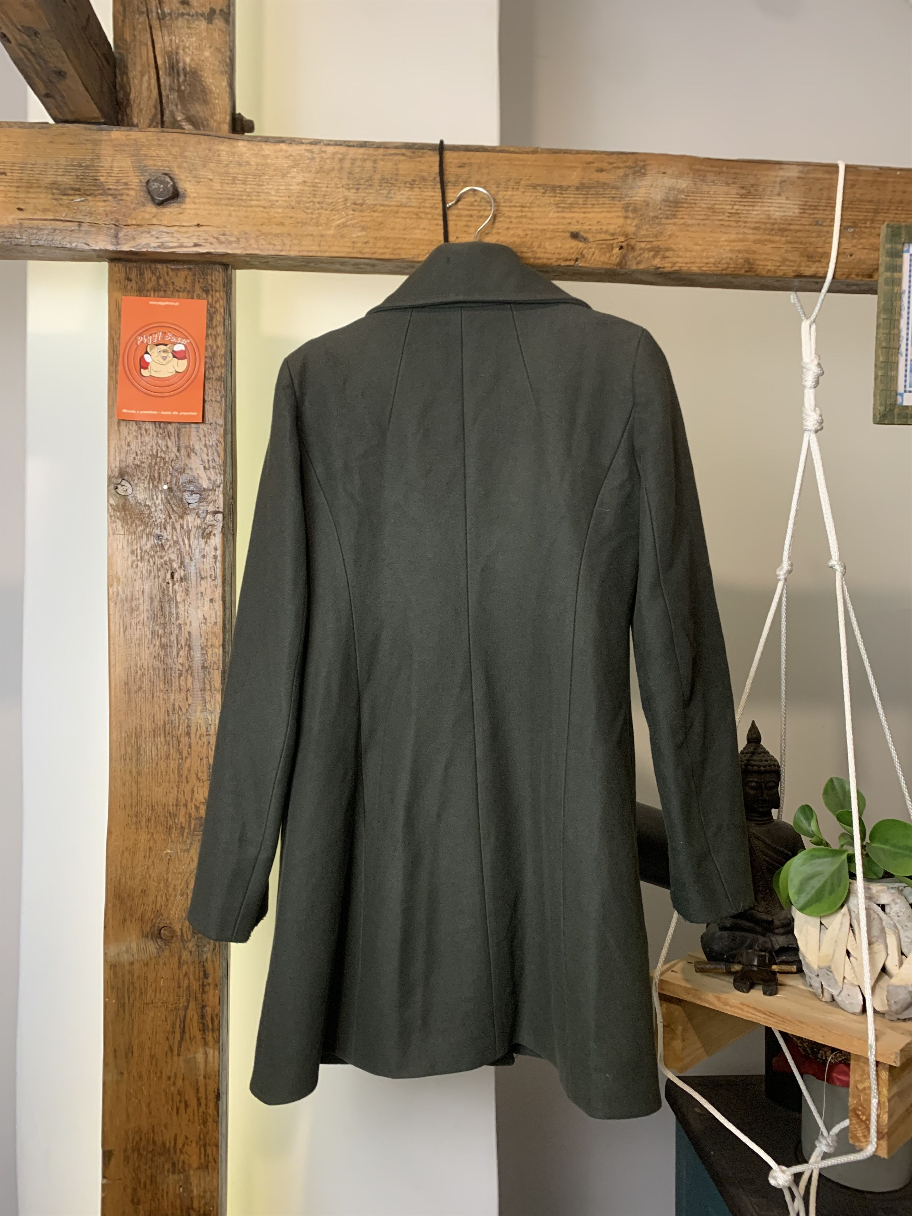 Patrizia Pepe Lana Wool Coat Made In Italy.