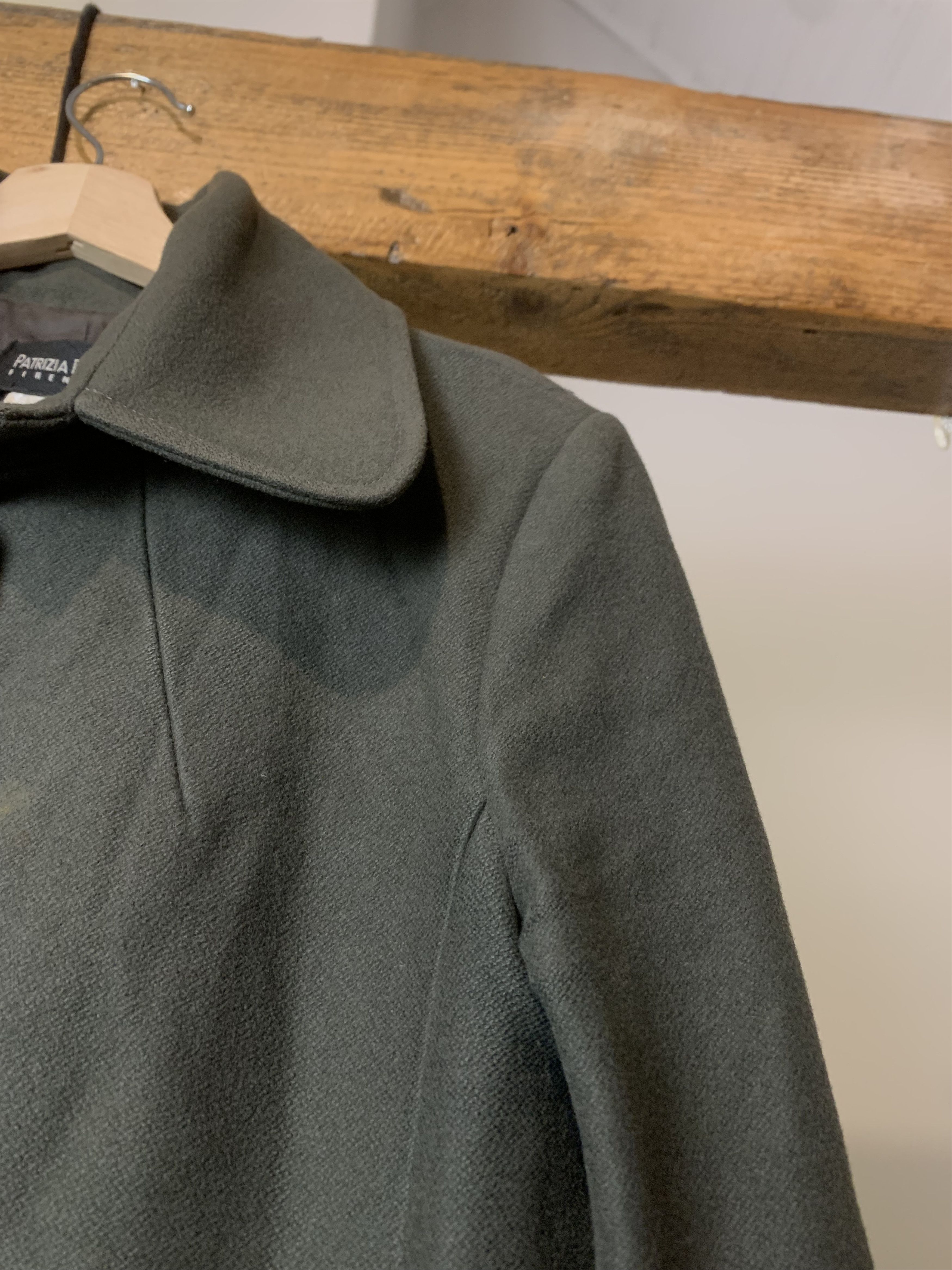 Patrizia Pepe Lana Wool Coat Made In Italy.