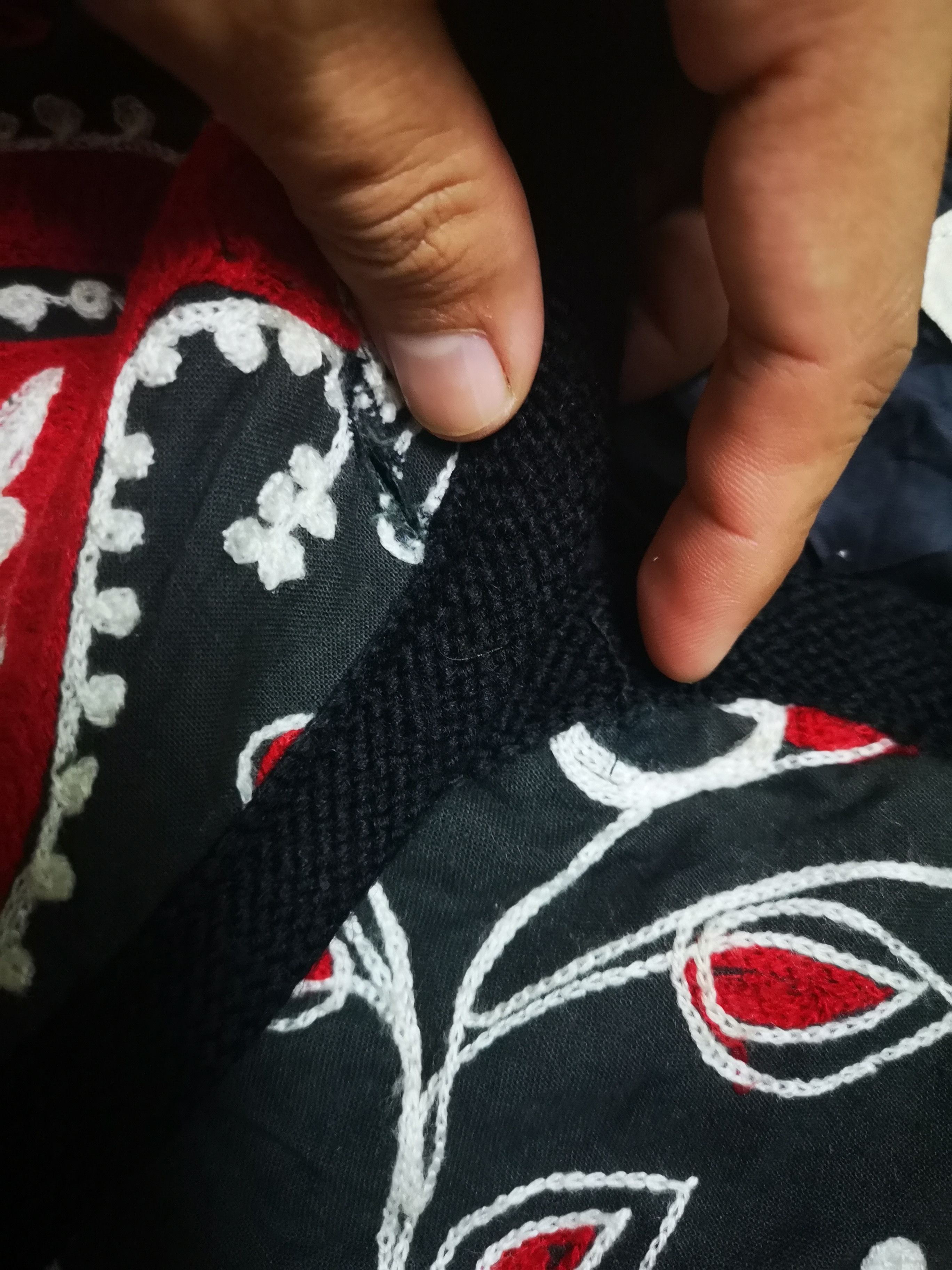 Vintage Japanese Cardigan embroidery