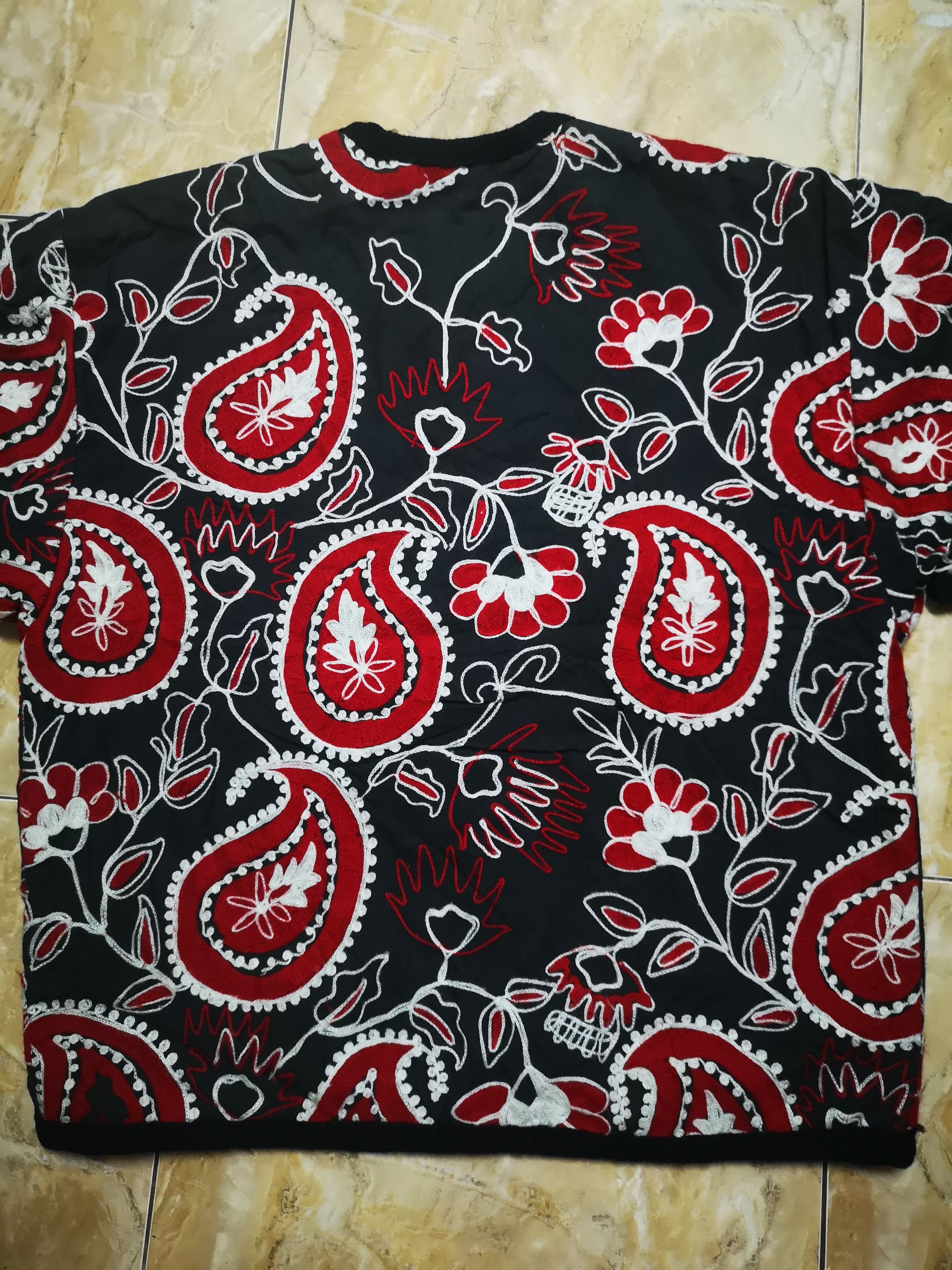 Japanese Brand × Vintage Vintage Japanese Cardigan embroidery Size M / US 6-8 / IT 42-44 - 4 Thumbnail