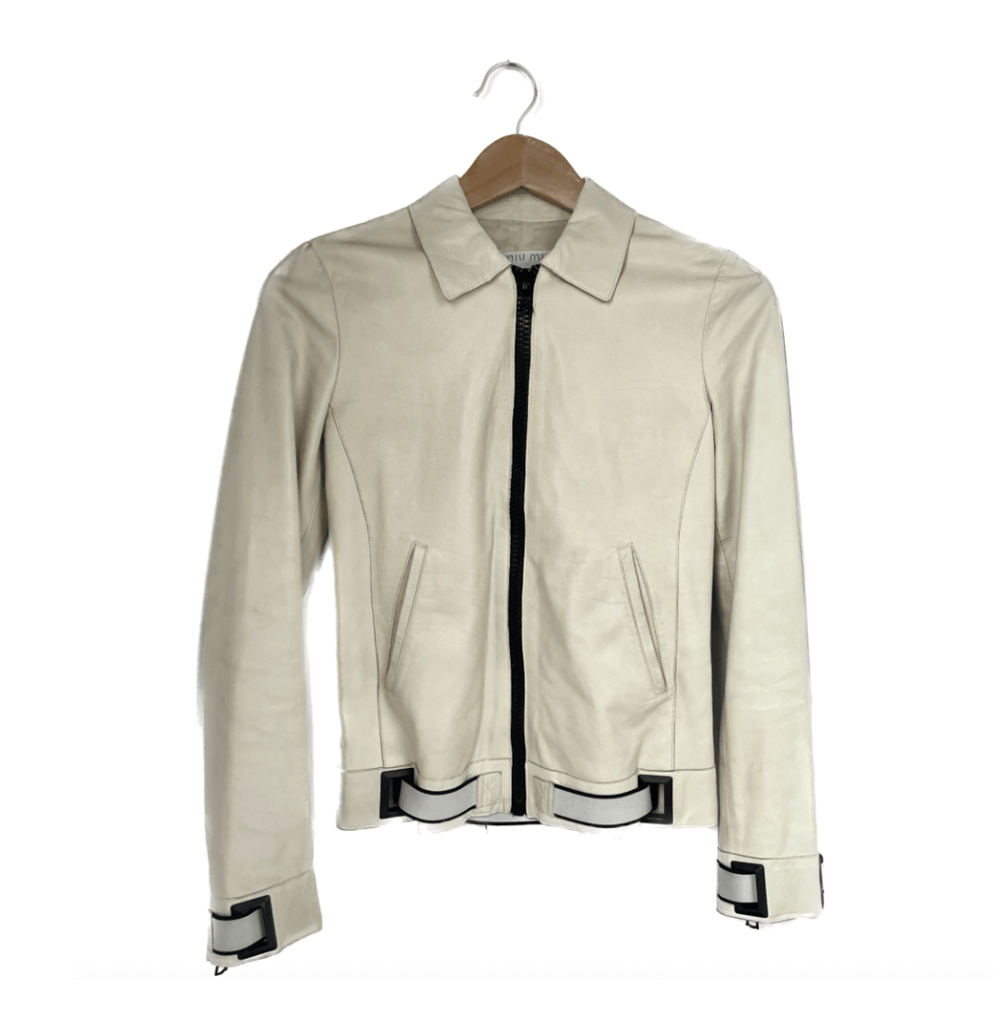 Miu Miu Miu Miu SS 2000 Belted Calfskin Jacket | Grailed