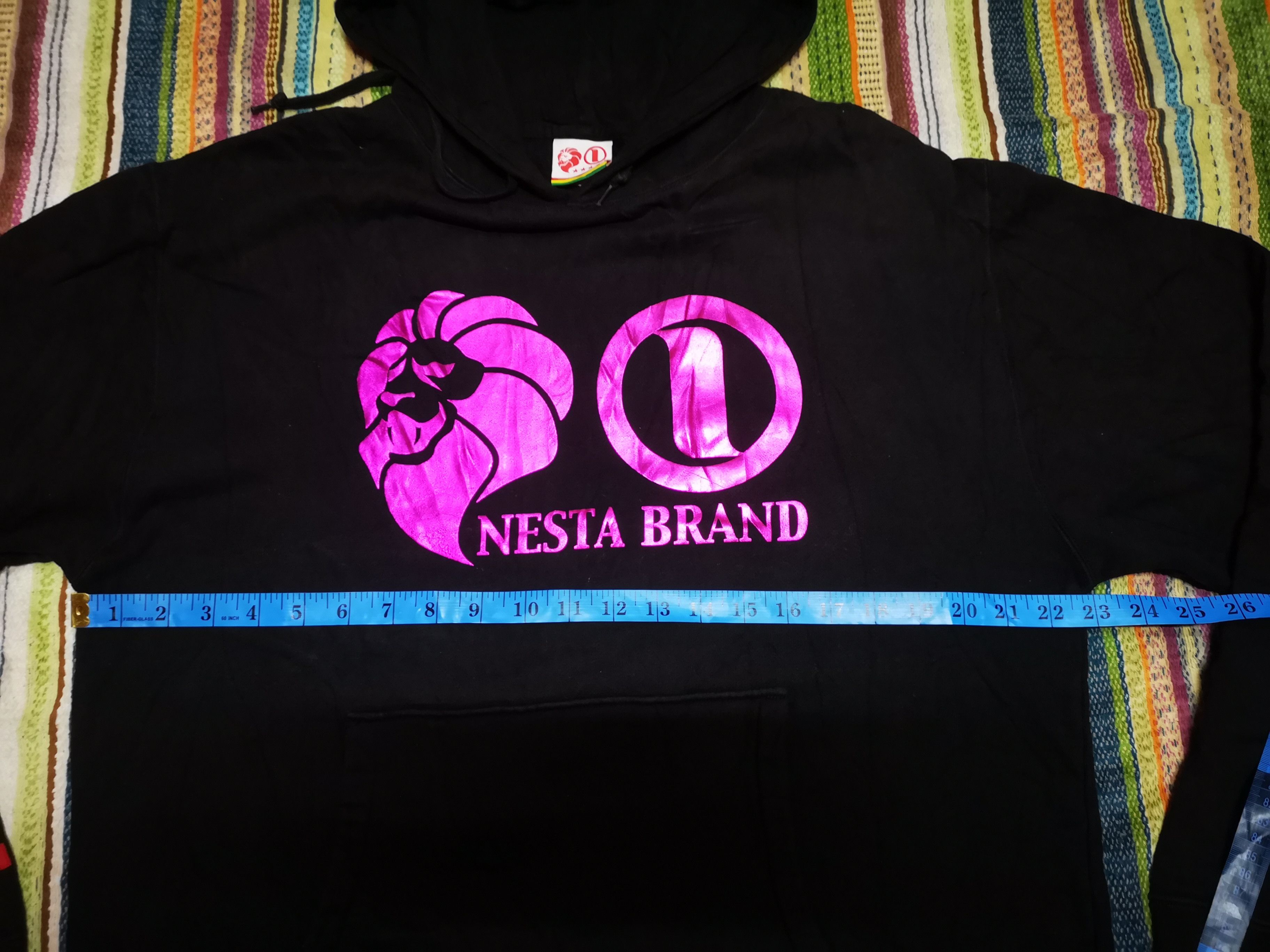 Japanese Brand × Vintage Nesta Brand Big logo Hoodie Size US L / EU 52-54 / 3 - 12 Thumbnail