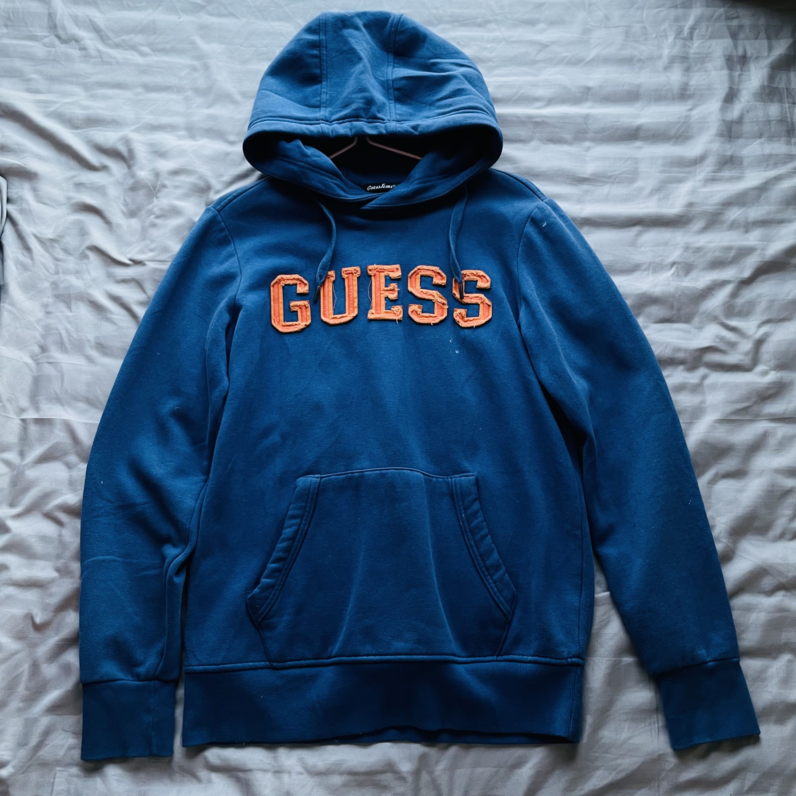 Guess × Vintage Guess Spell Out Hoodie Size US M / EU 48-50 / 2 - 1 Thumbnail