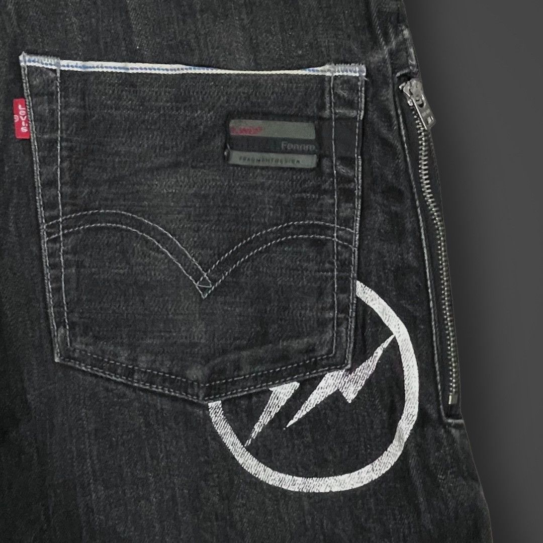 Fragment Design × Levi's Fenom 505 - 5 Star - Selvedge Denim Pants - FM50L-0004 Size US 32 / EU 48 - 7 Thumbnail