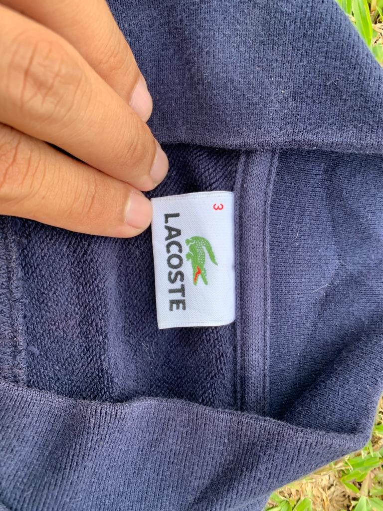 Lacoste Lacoste sweater side logo Size US L / EU 52-54 / 3 - 10 Thumbnail