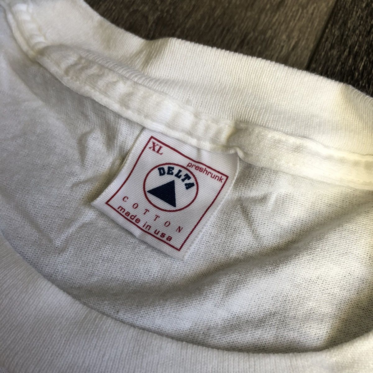 Vintage Vintage 1990s Bay Days Dolphin All Over Print Puff Logo Tee Size US XL / EU 56 / 4 - 6 Thumbnail