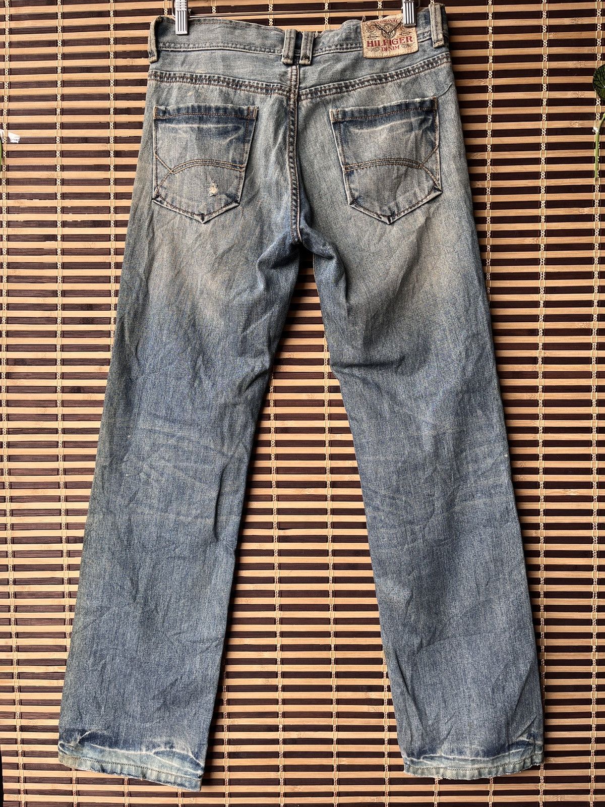 Tommy Hilfiger Faded Tommy Hilfiger Denim Jeans Broadway New York Size US 30 / EU 46 - 25 Thumbnail