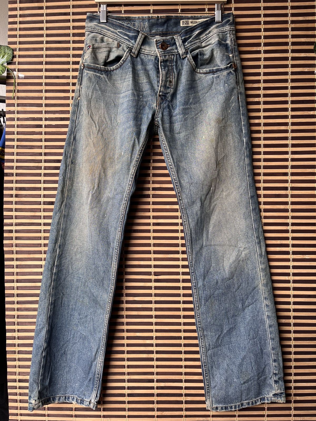 Tommy Hilfiger Faded Tommy Hilfiger Denim Jeans Broadway New York Size US 30 / EU 46 - 24 Thumbnail