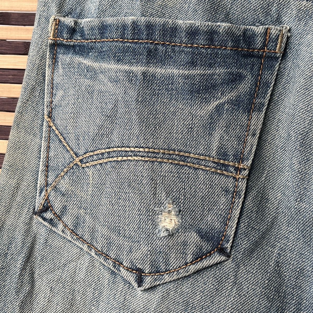 Tommy Hilfiger Faded Tommy Hilfiger Denim Jeans Broadway New York Size US 30 / EU 46 - 19 Thumbnail
