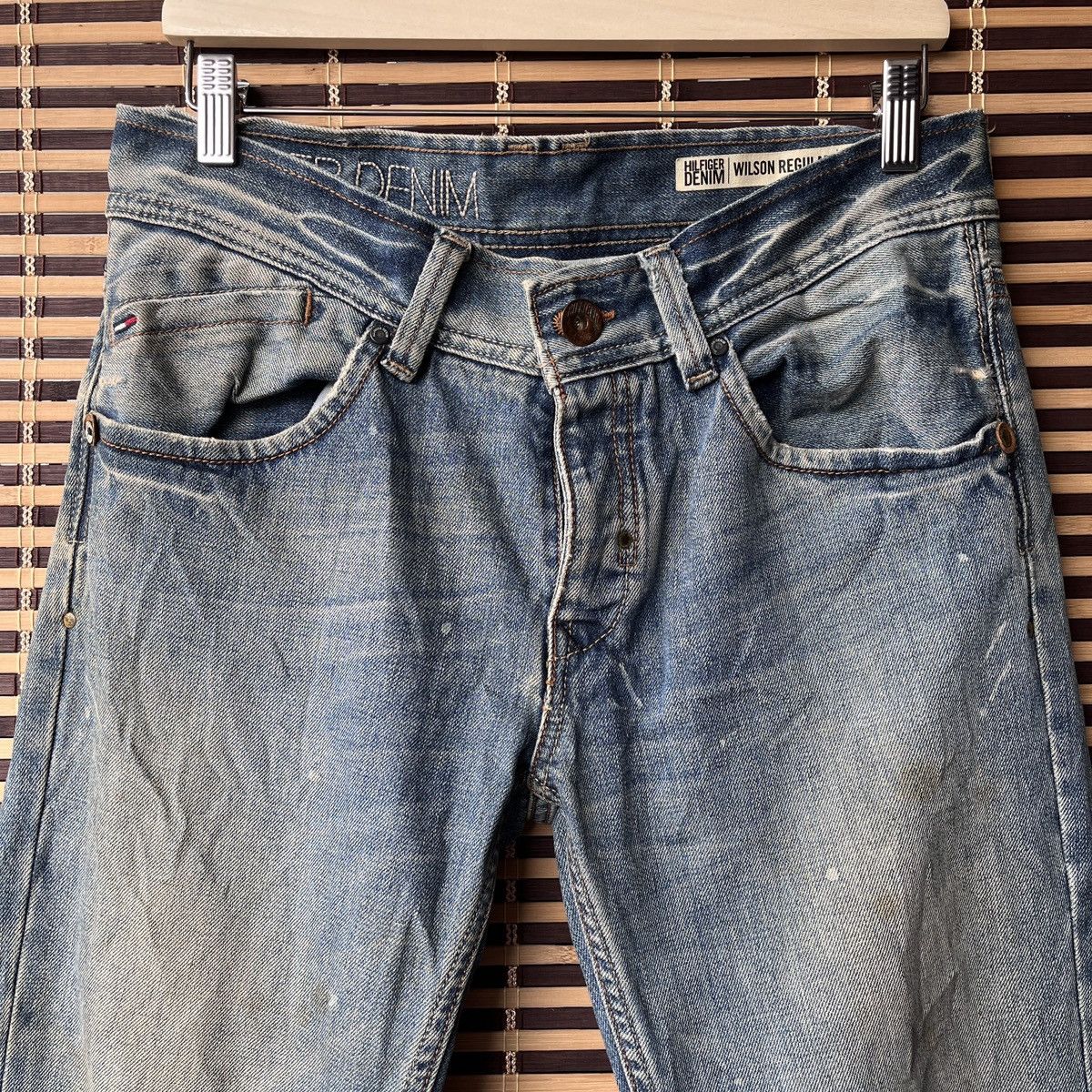 Tommy Hilfiger Faded Tommy Hilfiger Denim Jeans Broadway New York Size US 30 / EU 46 - 3 Thumbnail