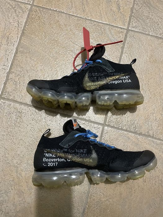 Nike Vapormax x off white Grailed