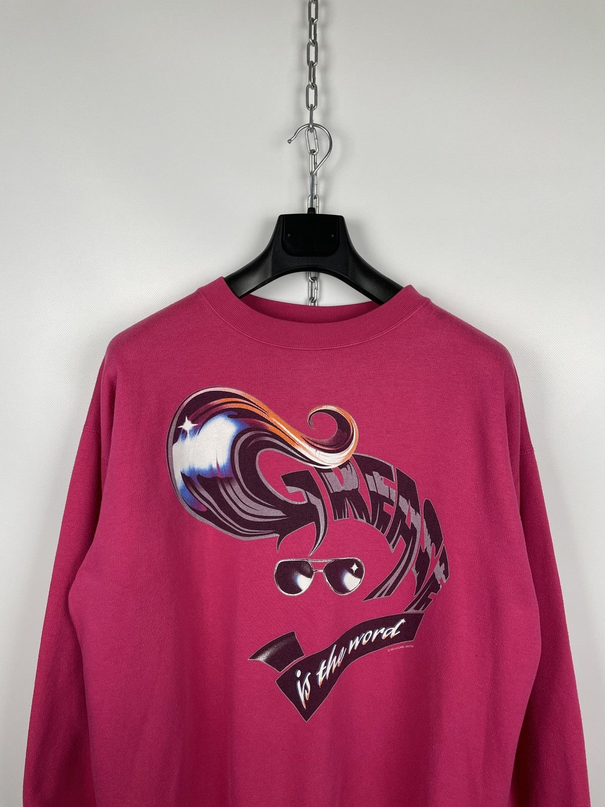 Cartoon Network × Vintage Vintage 90s Grease is the Word Movie Sweatshirt Size US XL / EU 56 / 4 - 3 Thumbnail