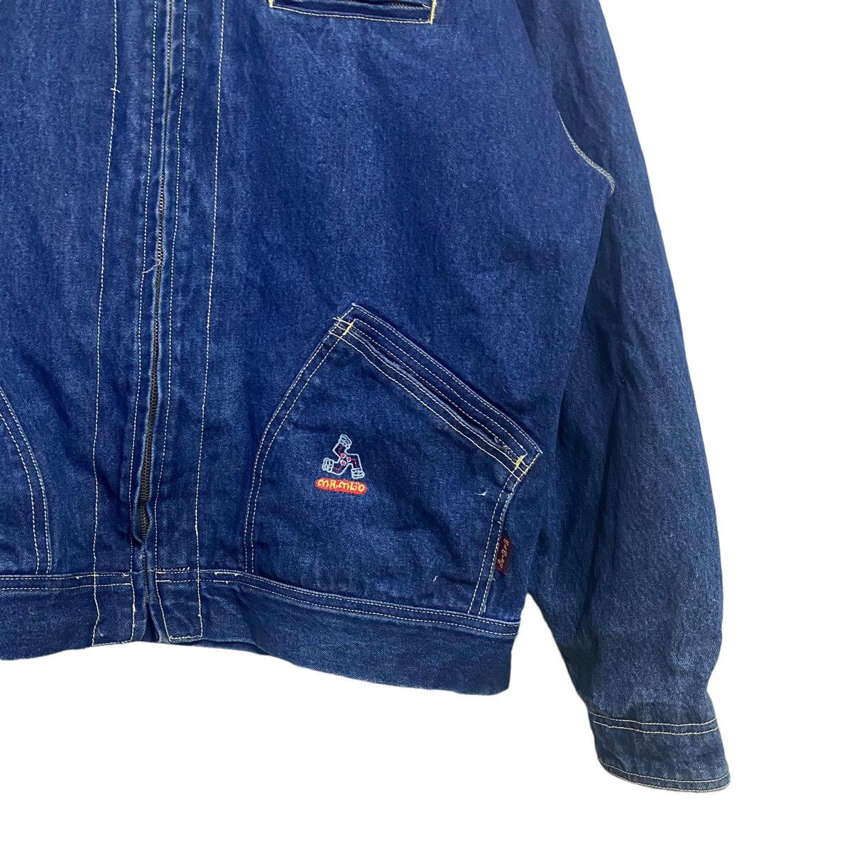 Mambo Vintage Mambo Blanket Denim Jacket Size US XL / EU 56 / 4 - 5 Thumbnail