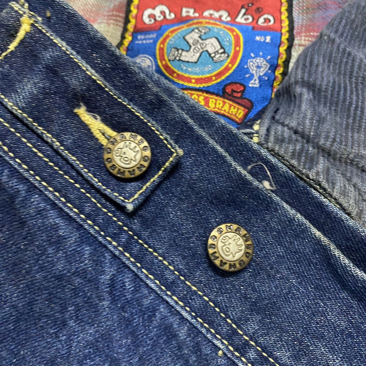 Mambo Vintage Mambo Blanket Denim Jacket Size US XL / EU 56 / 4 - 19 Thumbnail