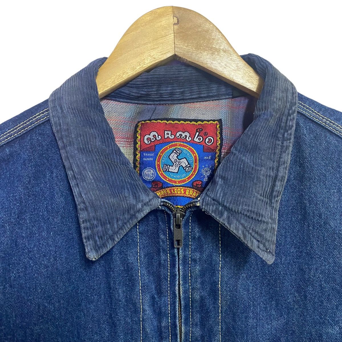 Mambo Vintage Mambo Blanket Denim Jacket Size US XL / EU 56 / 4 - 7 Thumbnail