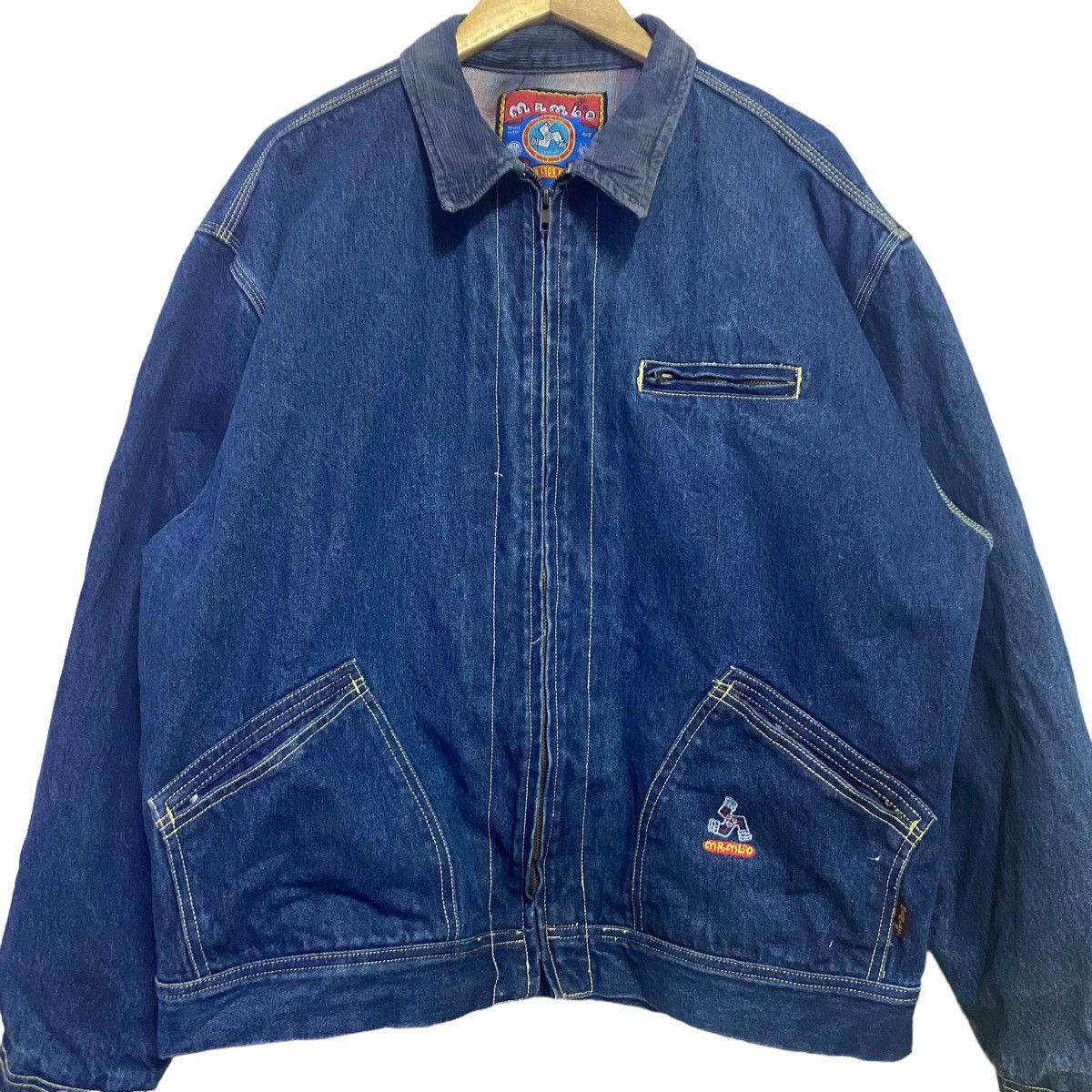 Mambo Vintage Mambo Blanket Denim Jacket Size US XL / EU 56 / 4 - 6 Thumbnail