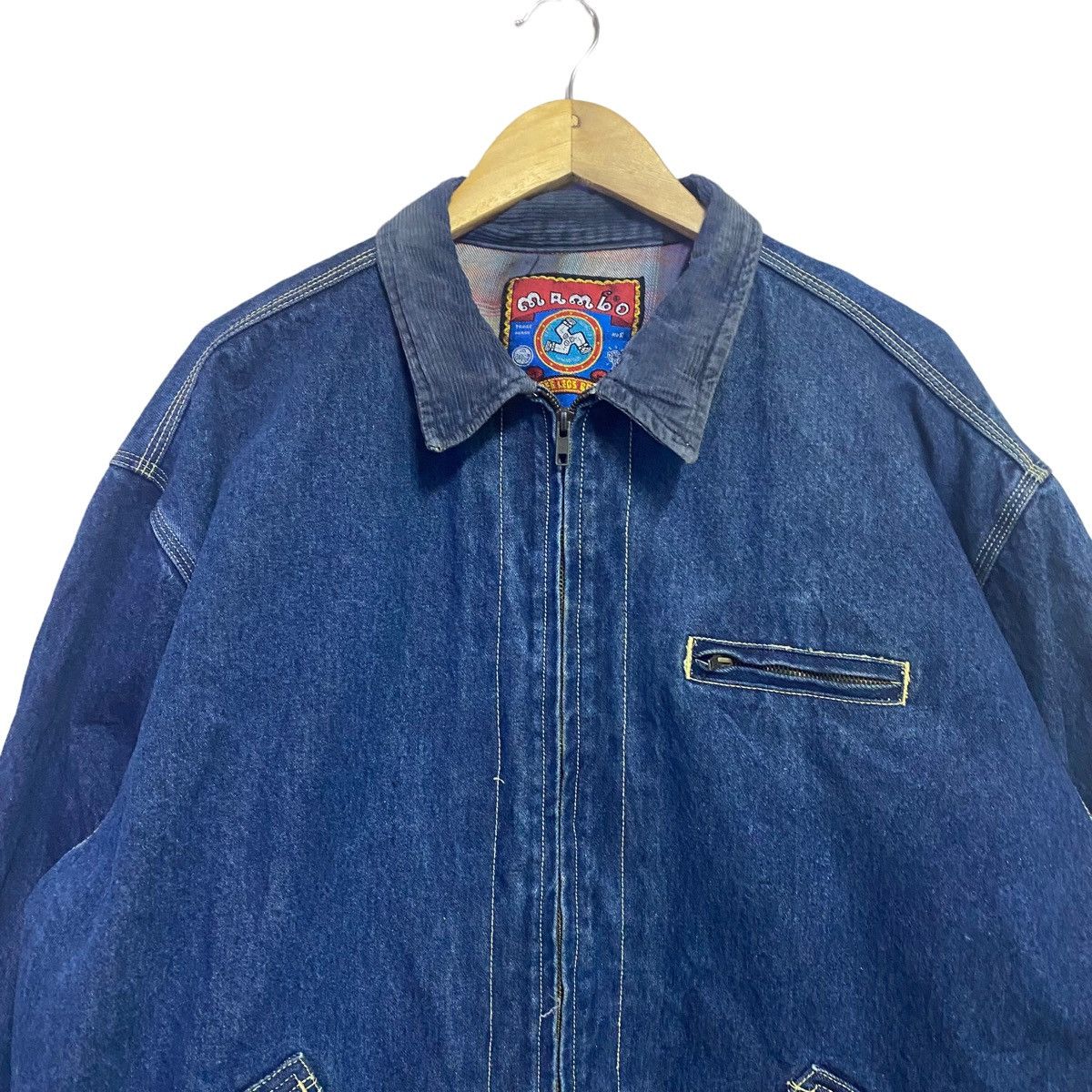Mambo Vintage Mambo Blanket Denim Jacket Size US XL / EU 56 / 4 - 3 Thumbnail