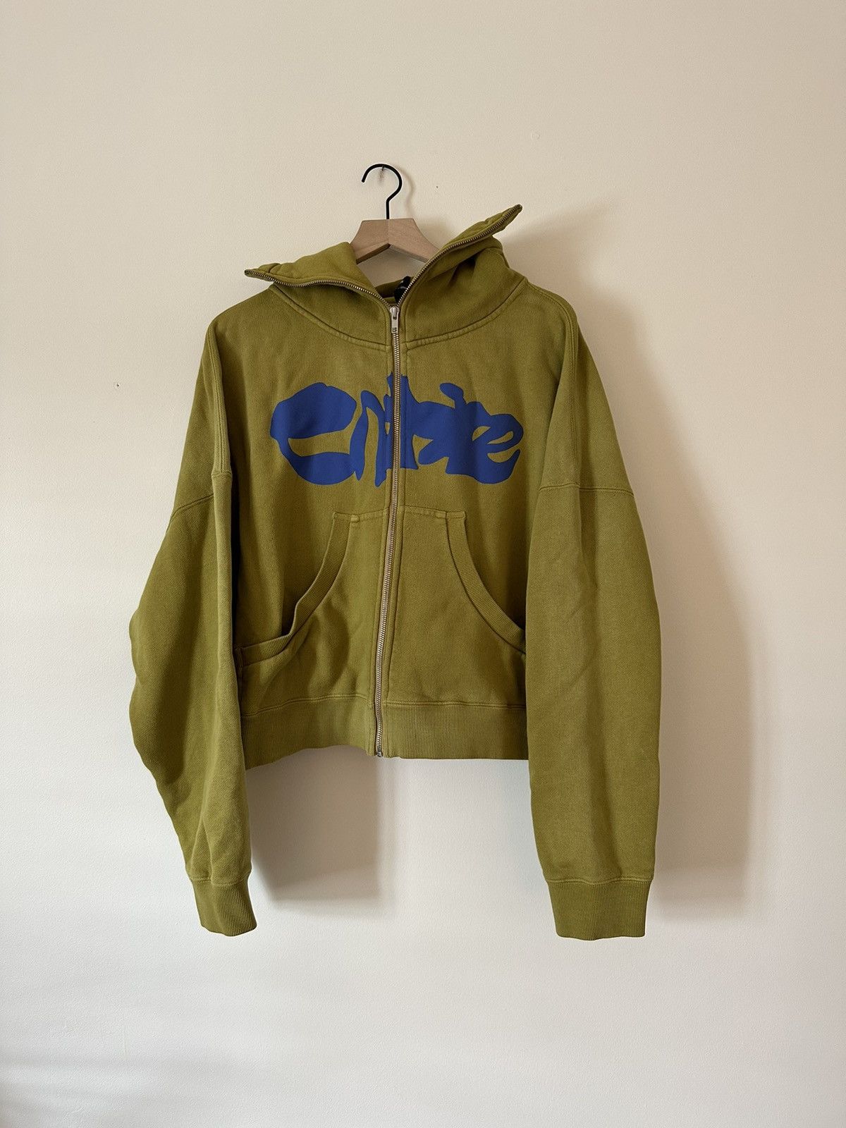 Entire Studios Entire Studios Oversized Cropped Full Zip Up Hoodie Size US S / EU 44-46 / 1 - 1 Thumbnail