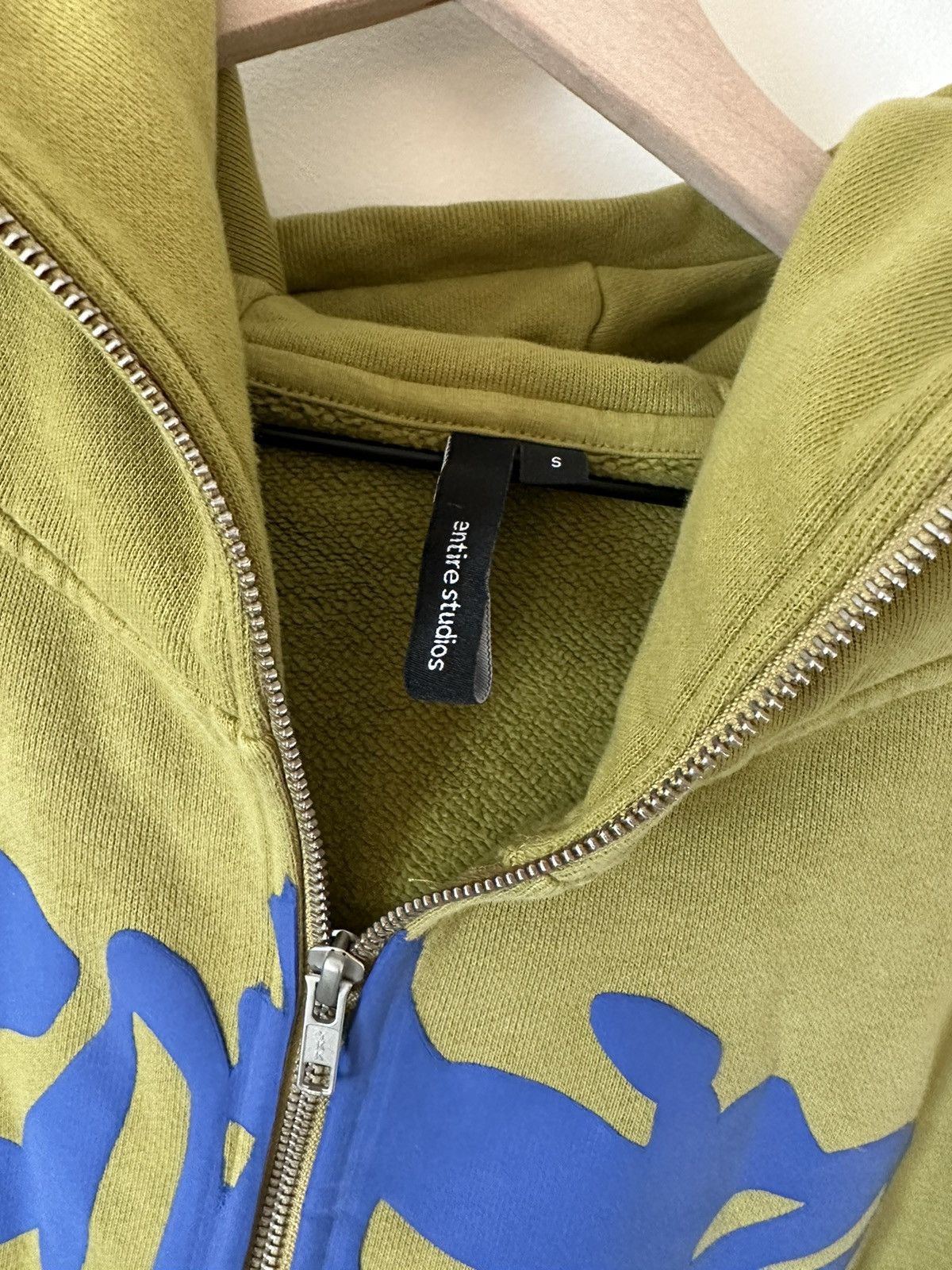 Entire Studios Entire Studios Oversized Cropped Full Zip Up Hoodie Size US S / EU 44-46 / 1 - 4 Thumbnail