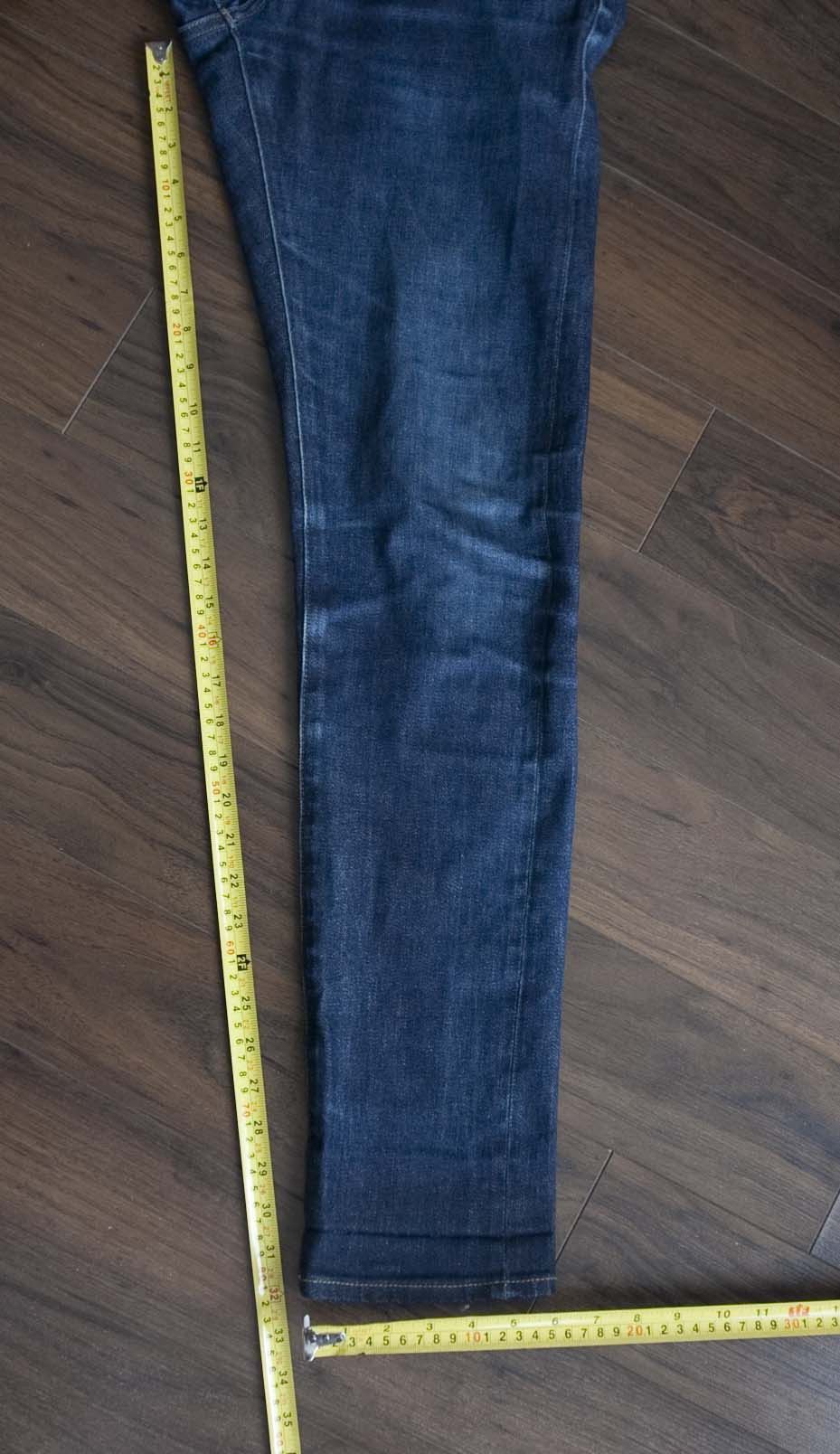 Uniqlo Uniqlo Jeans Selvedge Kaihara Dark Blue Size 31x32 Size US 31 - 6 Thumbnail