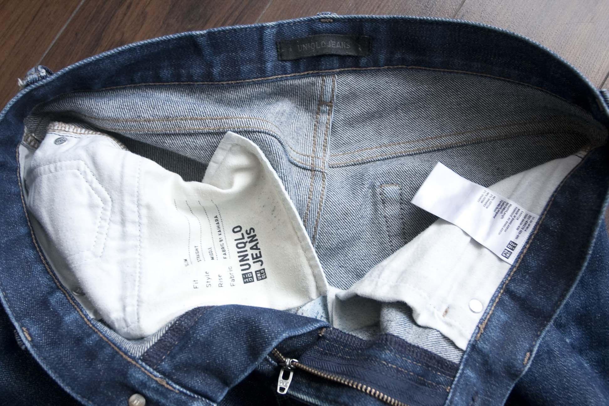 Uniqlo Uniqlo Jeans Selvedge Kaihara Dark Blue Size 31x32 Size US 31 - 4 Thumbnail