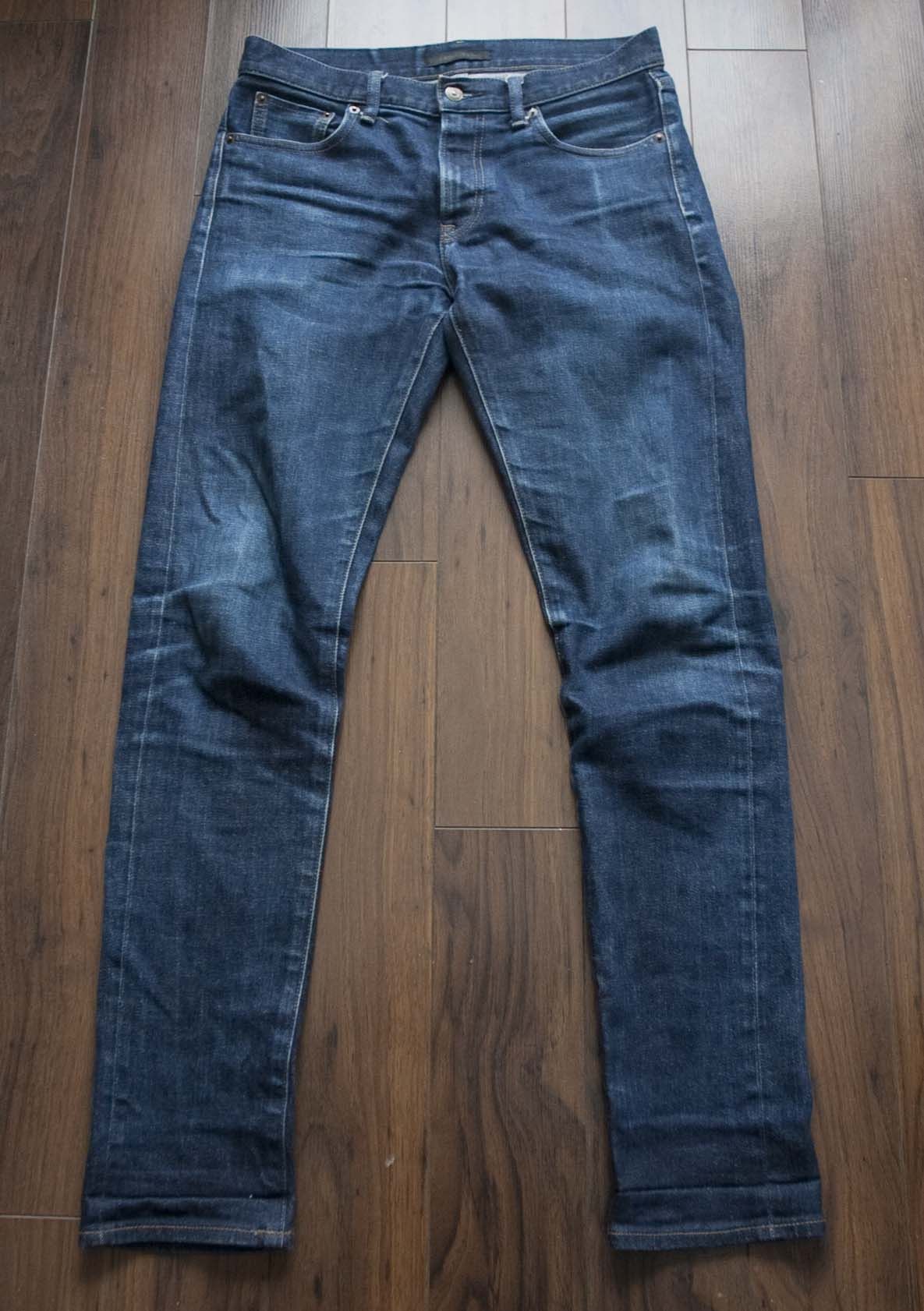 Uniqlo Uniqlo Jeans Selvedge Kaihara Dark Blue Size 31x32 Size US 31 - 2 Thumbnail