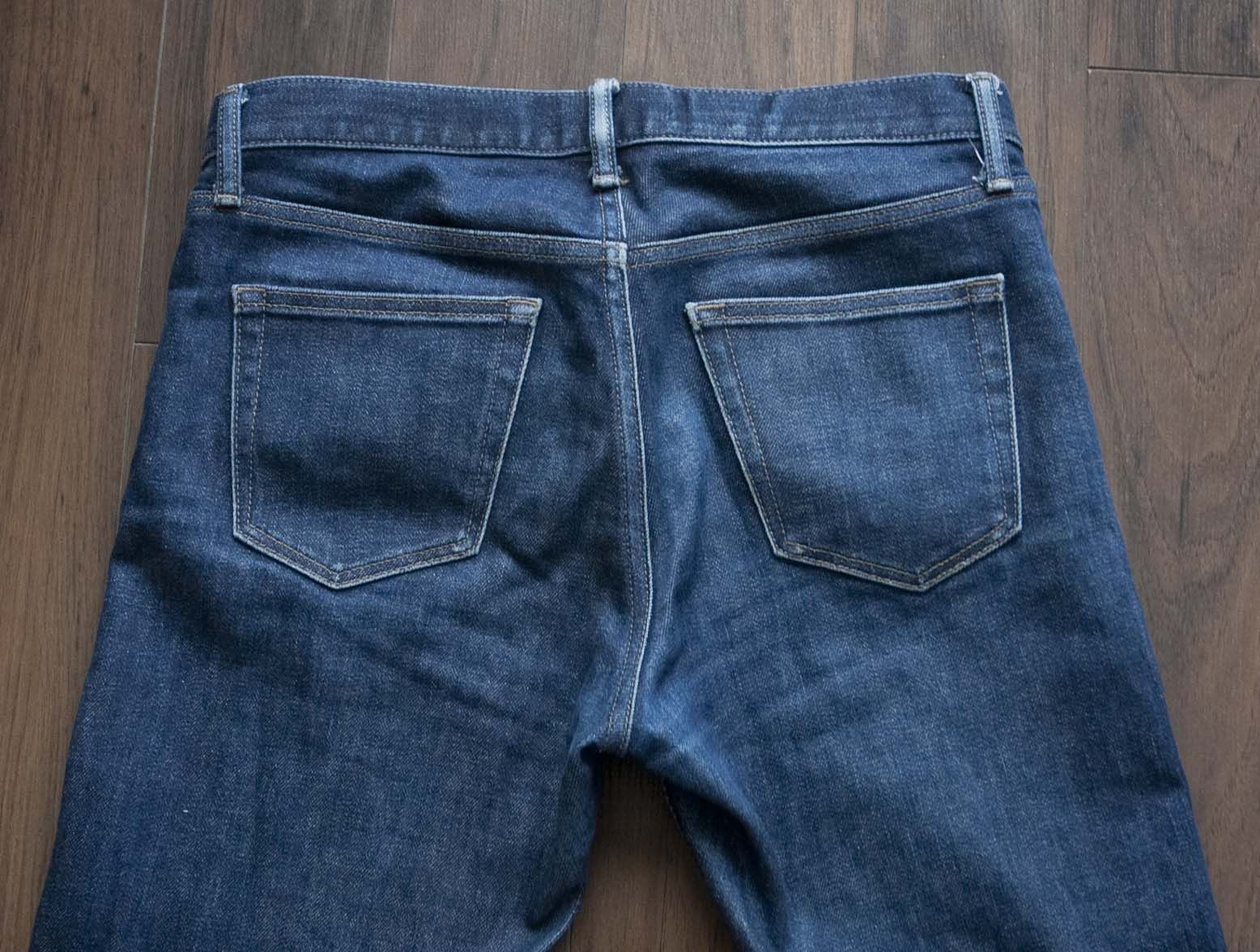 Uniqlo Uniqlo Jeans Selvedge Kaihara Dark Blue Size 31x32 Size US 31 - 7 Thumbnail