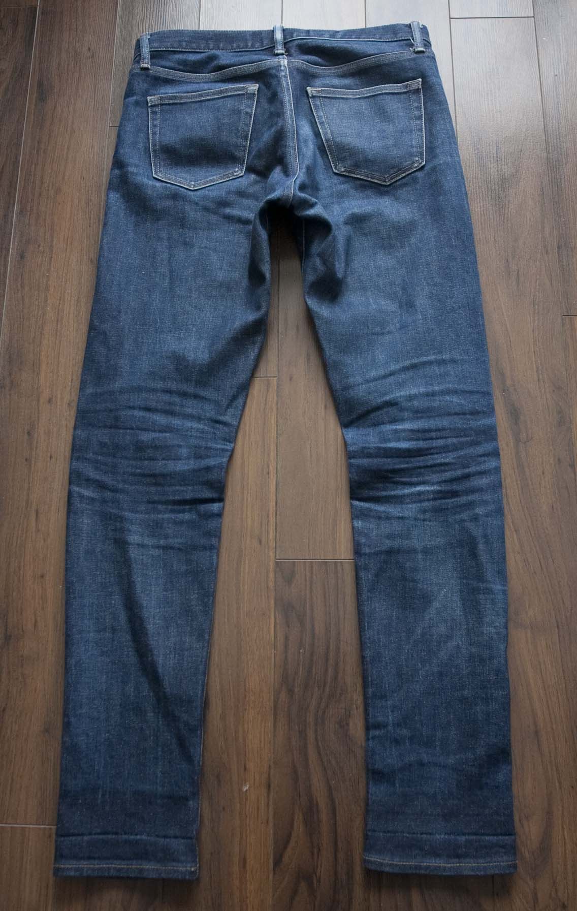 Uniqlo Uniqlo Jeans Selvedge Kaihara Dark Blue Size 31x32 Size US 31 - 3 Thumbnail