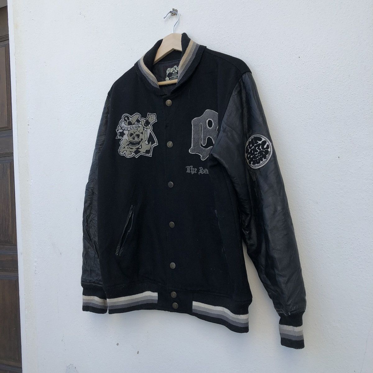 Ripcurl VARSITY JACKET RIPCURL BIG LOGO LEATHER SLEEVE Size US L / EU 52-54 / 3 - 3 Thumbnail