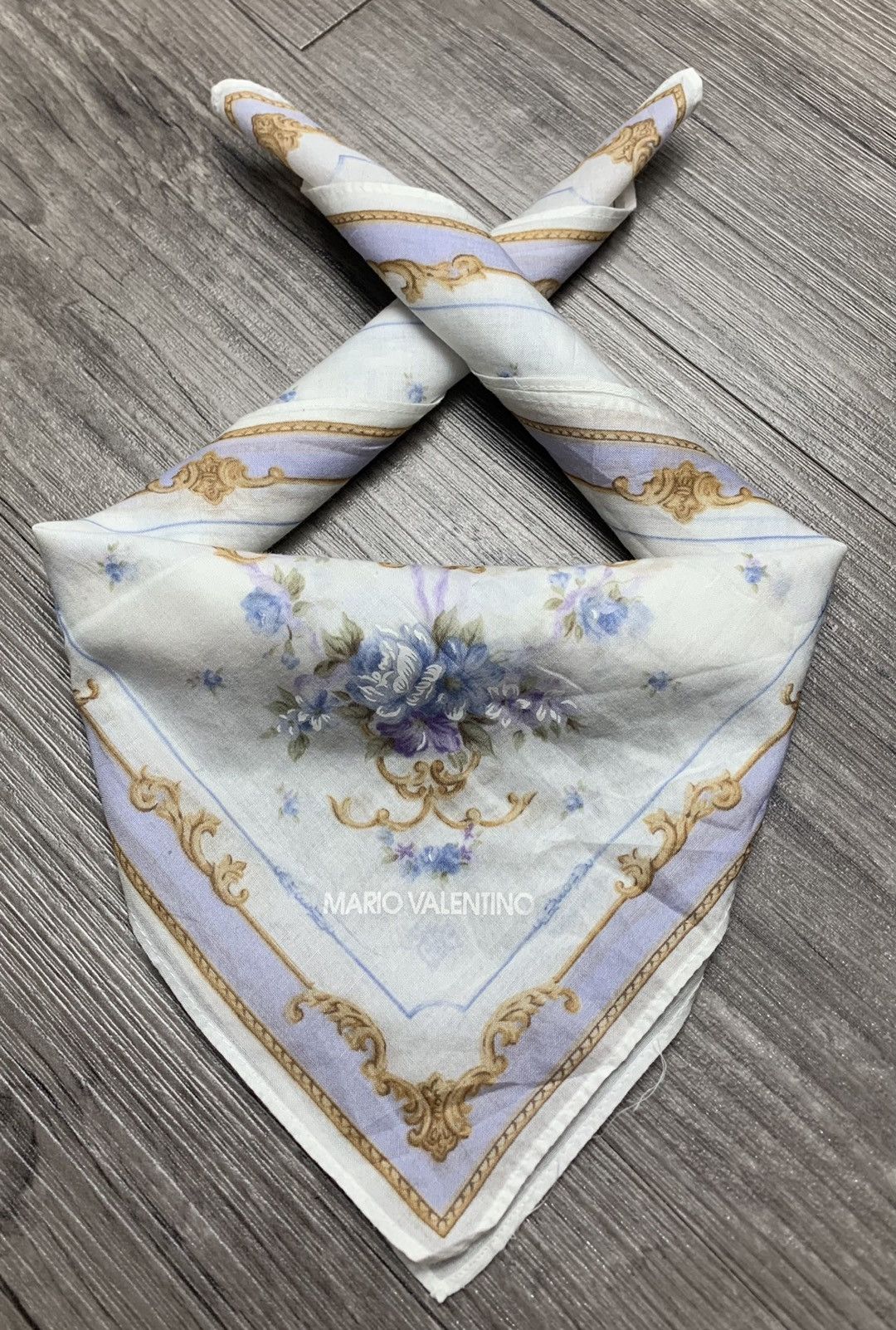 Vintage Mario Valentino Handkerchief Neckerchief Pocketsquares Size ONE SIZE - 1 Thumbnail