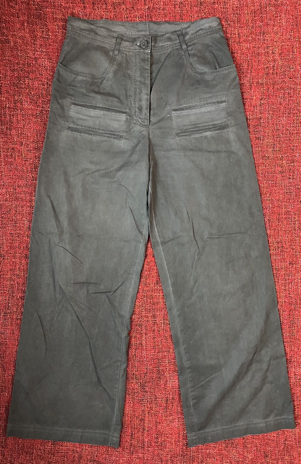 Designer × Rundholz Rundholz avant garde multipocket cargo palazzo pants Size 25" / US 0 / IT 36 - 1 Thumbnail