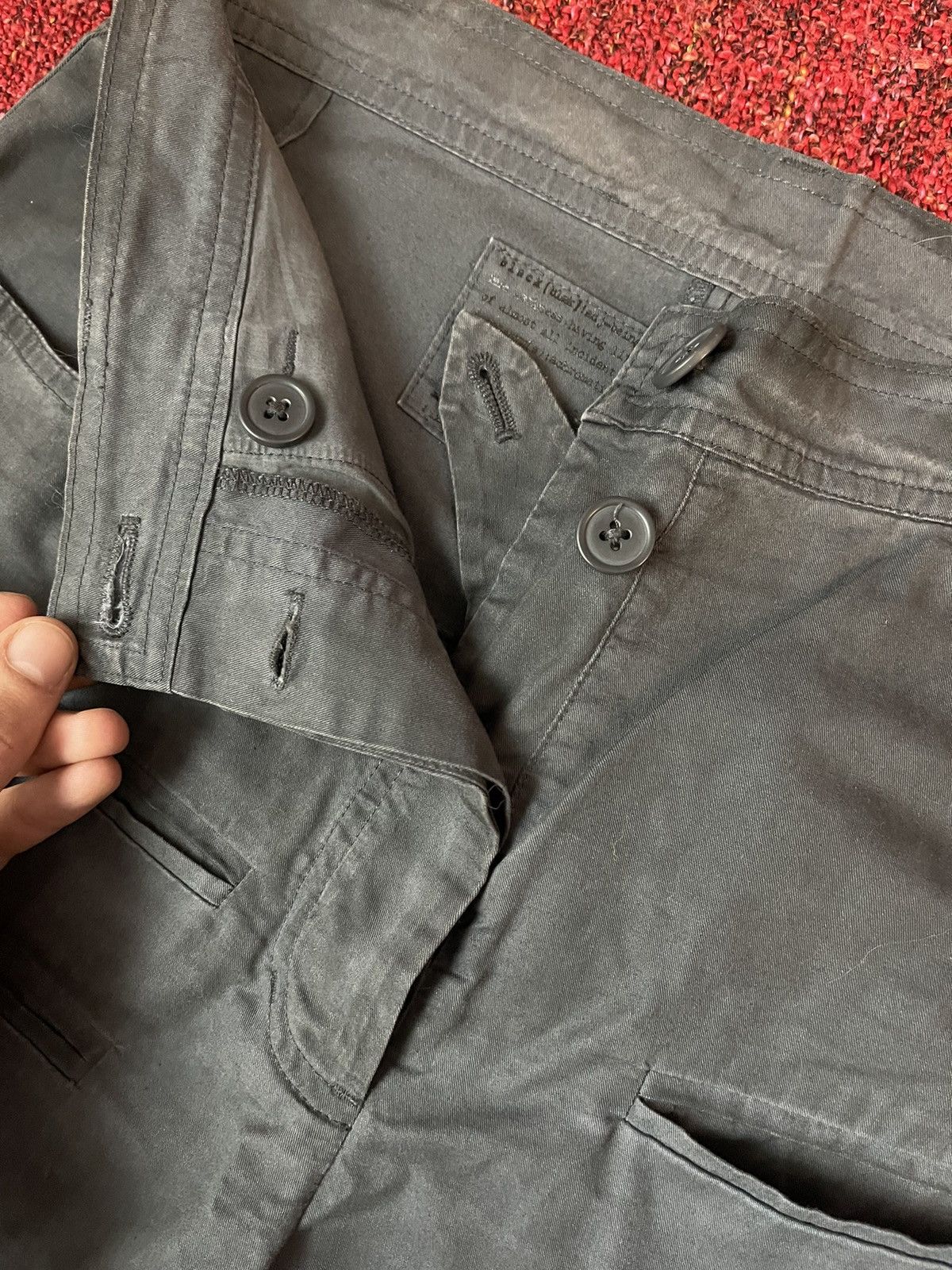 Designer × Rundholz Rundholz avant garde multipocket cargo palazzo pants Size 25" / US 0 / IT 36 - 5 Thumbnail