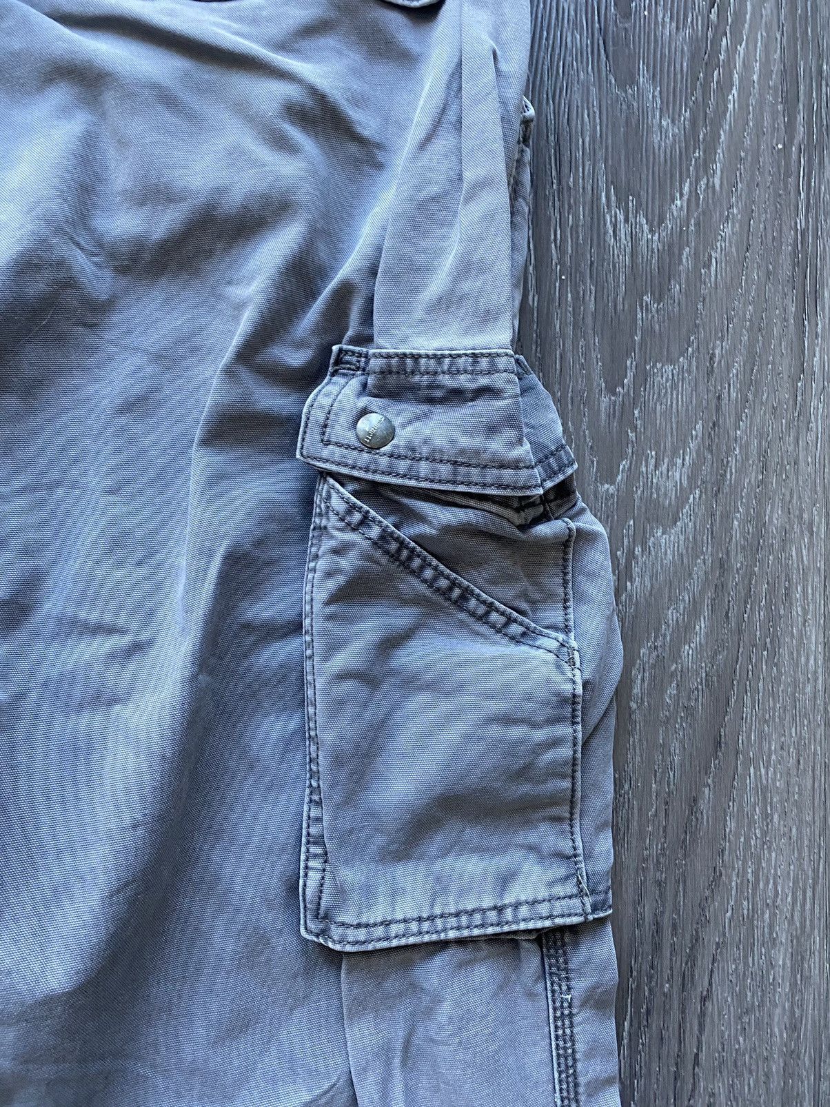 Carhartt Vintage Carhartt Cargo Carpenter Pants Grey Cargos Rare Size US 35 - 4 Thumbnail