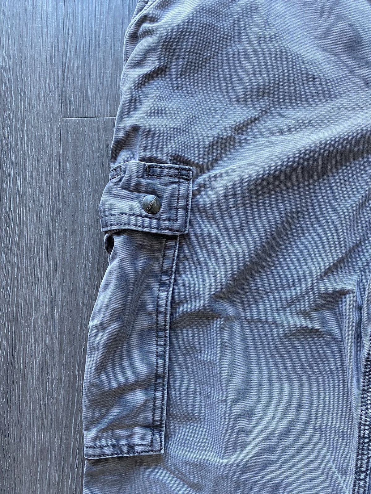 Carhartt Vintage Carhartt Cargo Carpenter Pants Grey Cargos Rare Size US 35 - 8 Thumbnail
