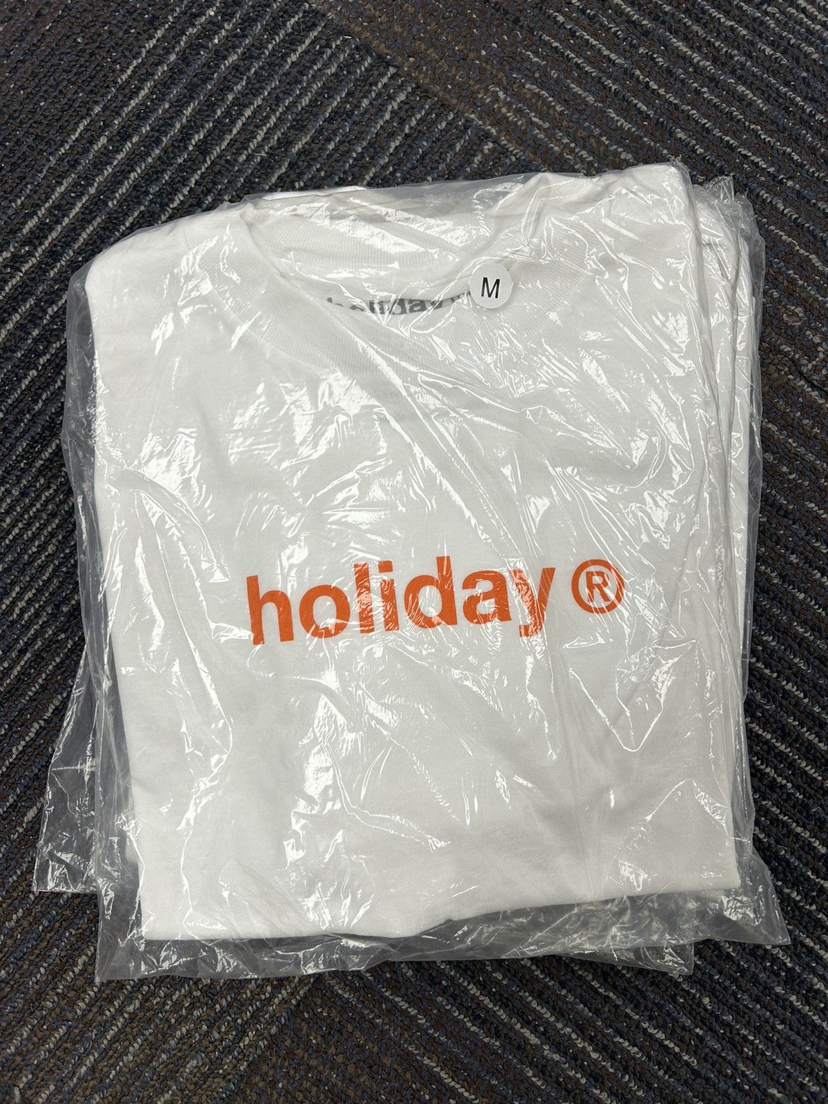Holiday Brand Holiday Brand Logo Tee SS22 White Orange Medium Size US M / EU 48-50 / 2 - 2 Thumbnail