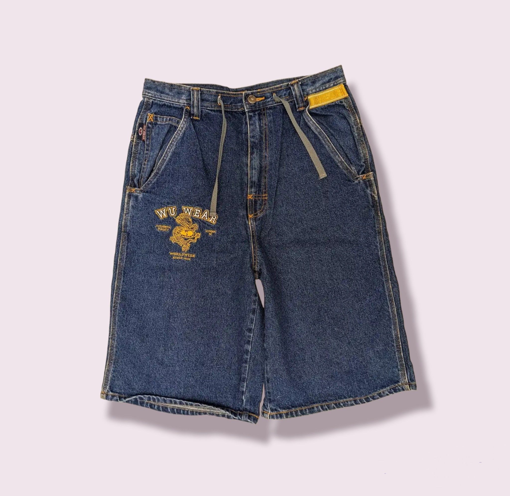Wu-Tang Clan Wu Wear Jeans Shorts Jorts | Grailed